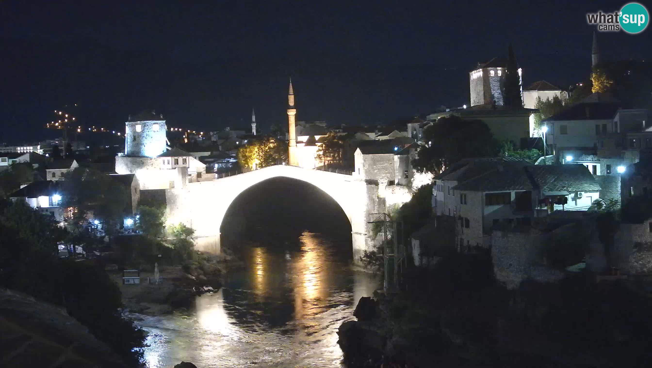 Mostar webcam – LIVE Old Bridge and Neretva river