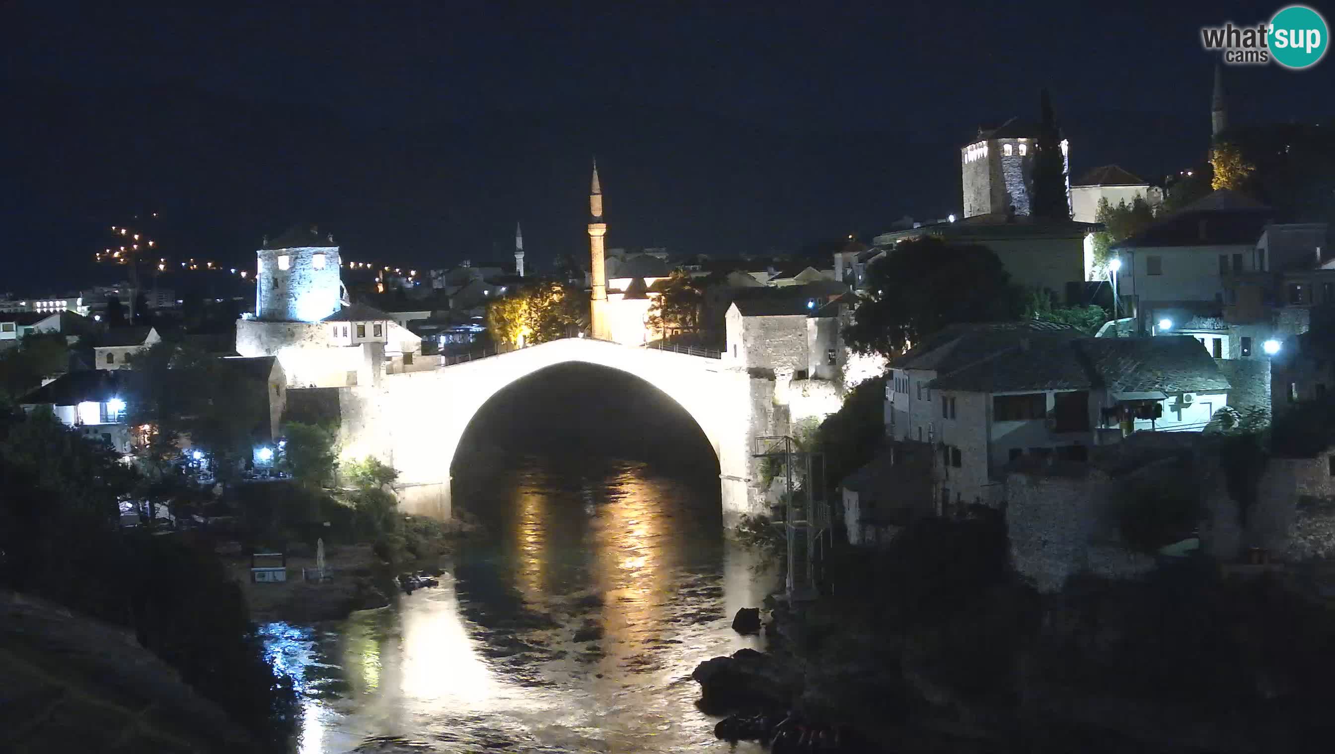 Mostar web kamera – Stari Most i rijeka Neretva – Goa Mostar