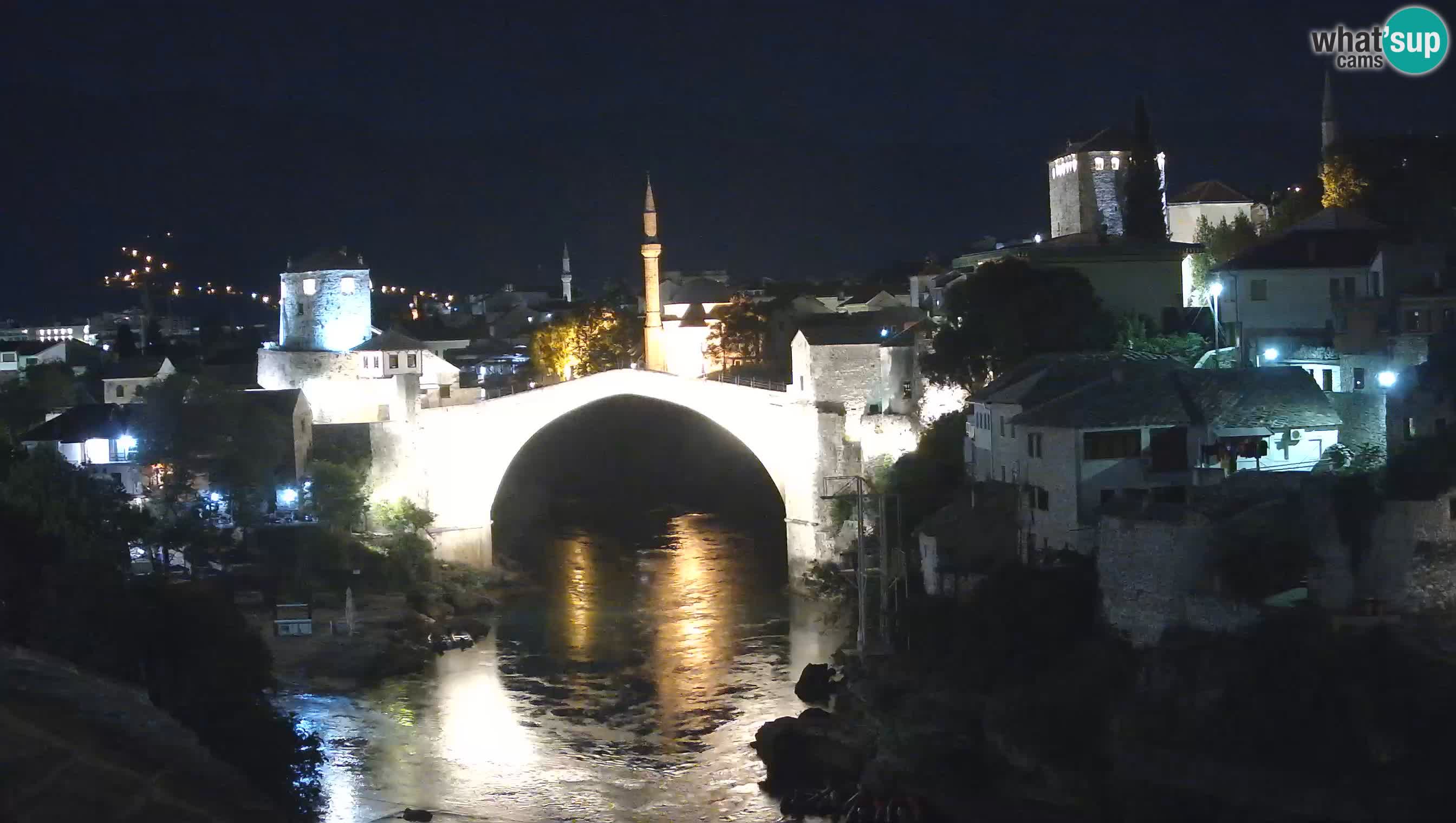 Mostar web kamera – Stari Most i rijeka Neretva – Goa Mostar