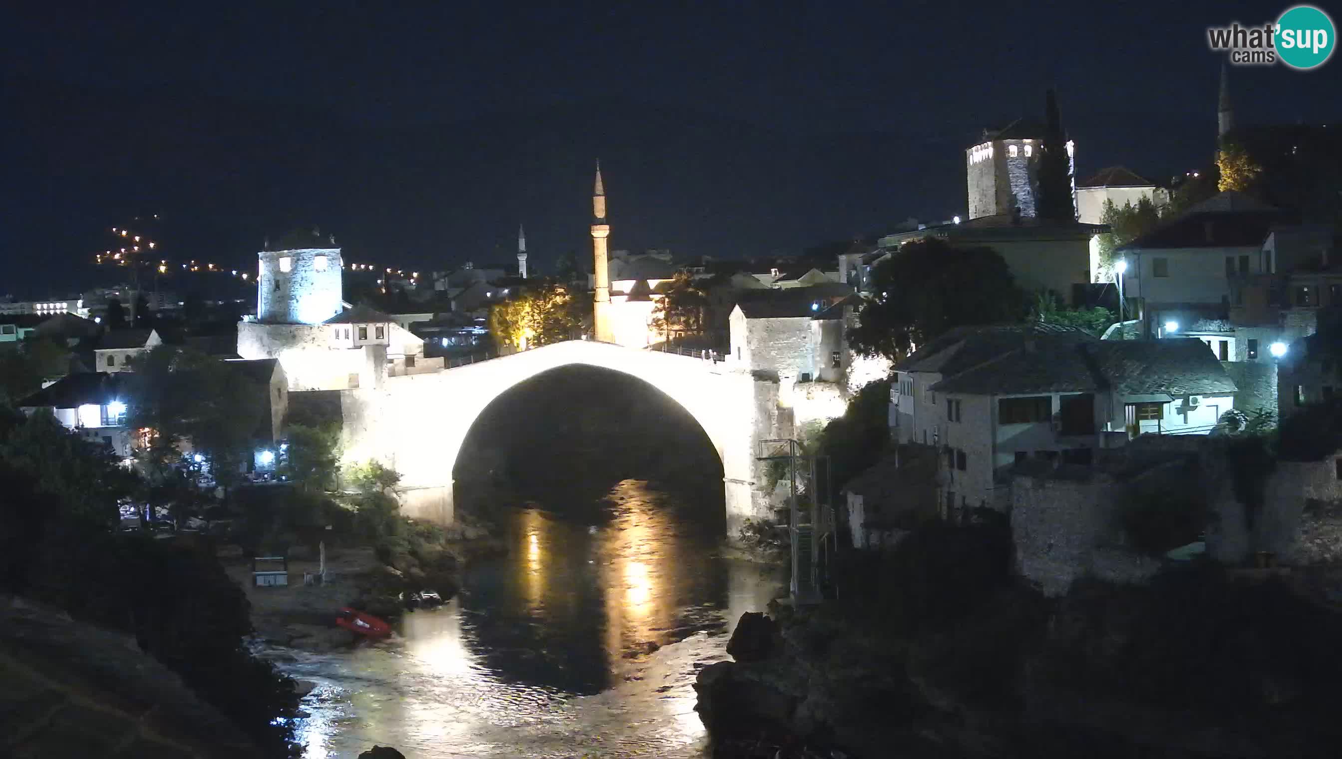 Mostar web kamera – Stari Most i rijeka Neretva – Goa Mostar