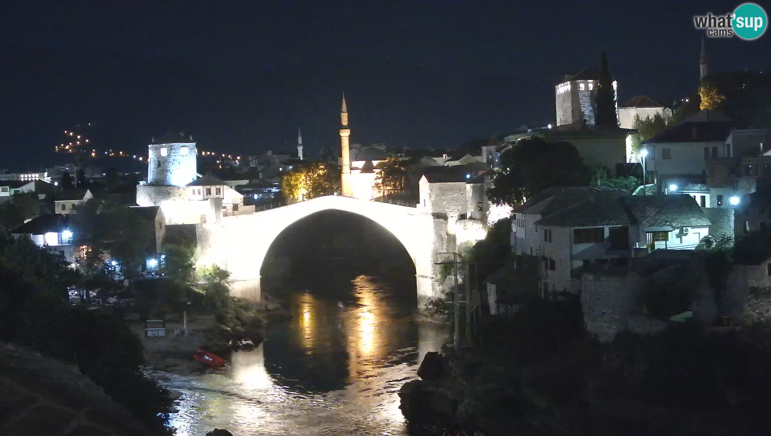 Mostar webcam – LIVE Old Bridge and Neretva river