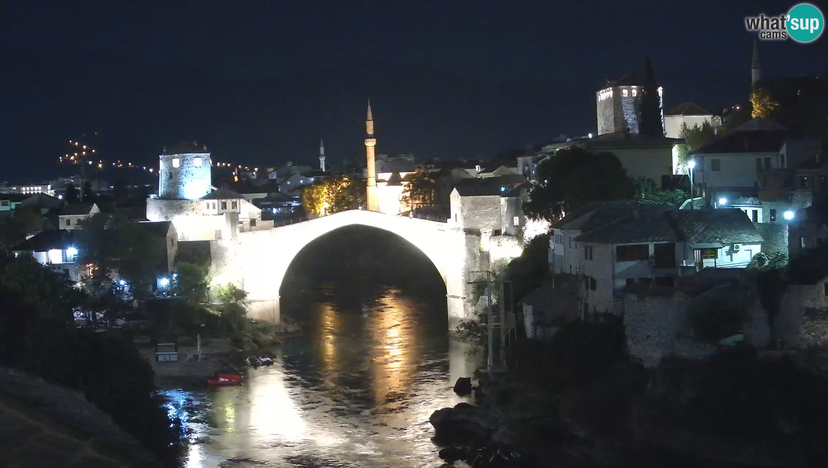 Mostar web kamera – Stari Most i rijeka Neretva – Goa Mostar