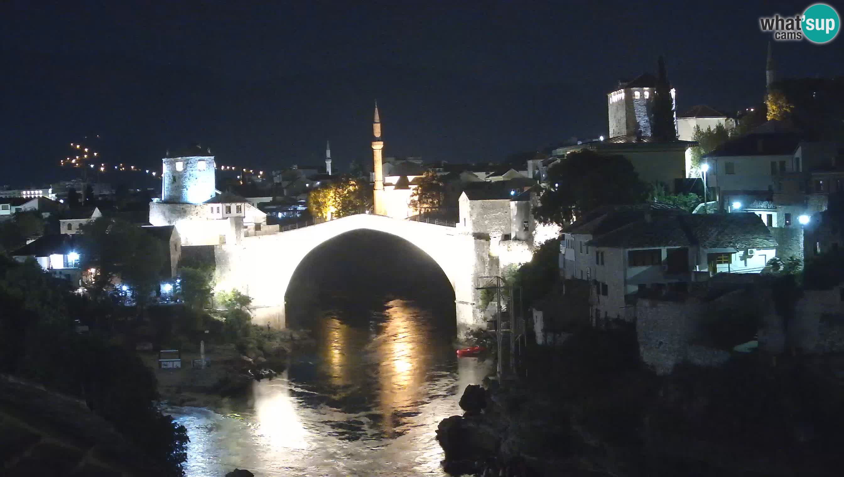 Webcam Mostar – Il Ponte Vecchio sul fiume Neretva