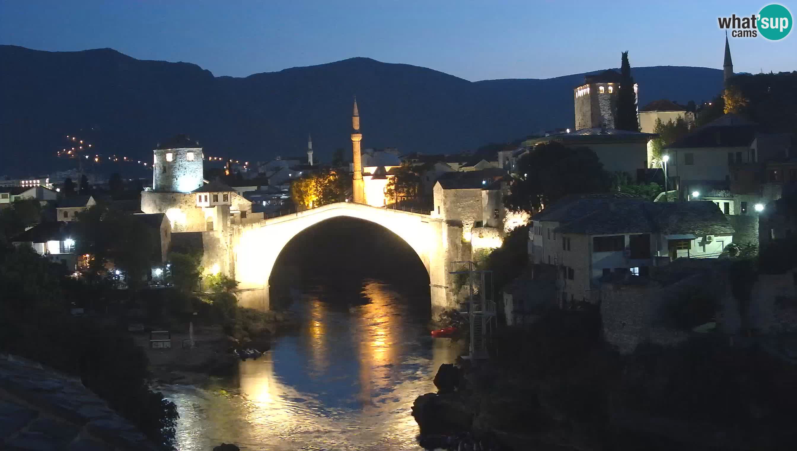 Spletna kamera Mostar – Stari Most in reka Neretva