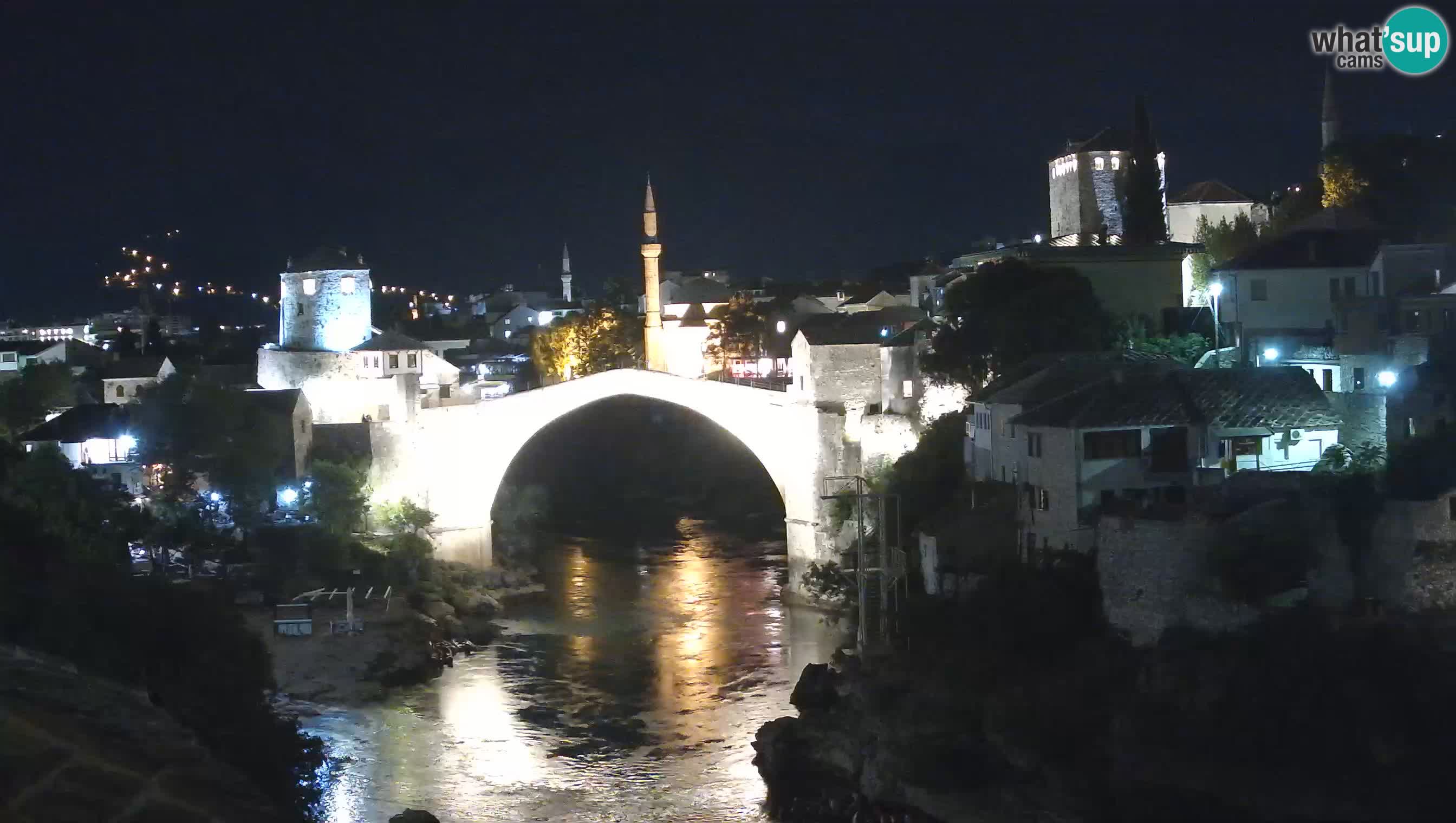 Webcam Mostar – Il Ponte Vecchio sul fiume Neretva