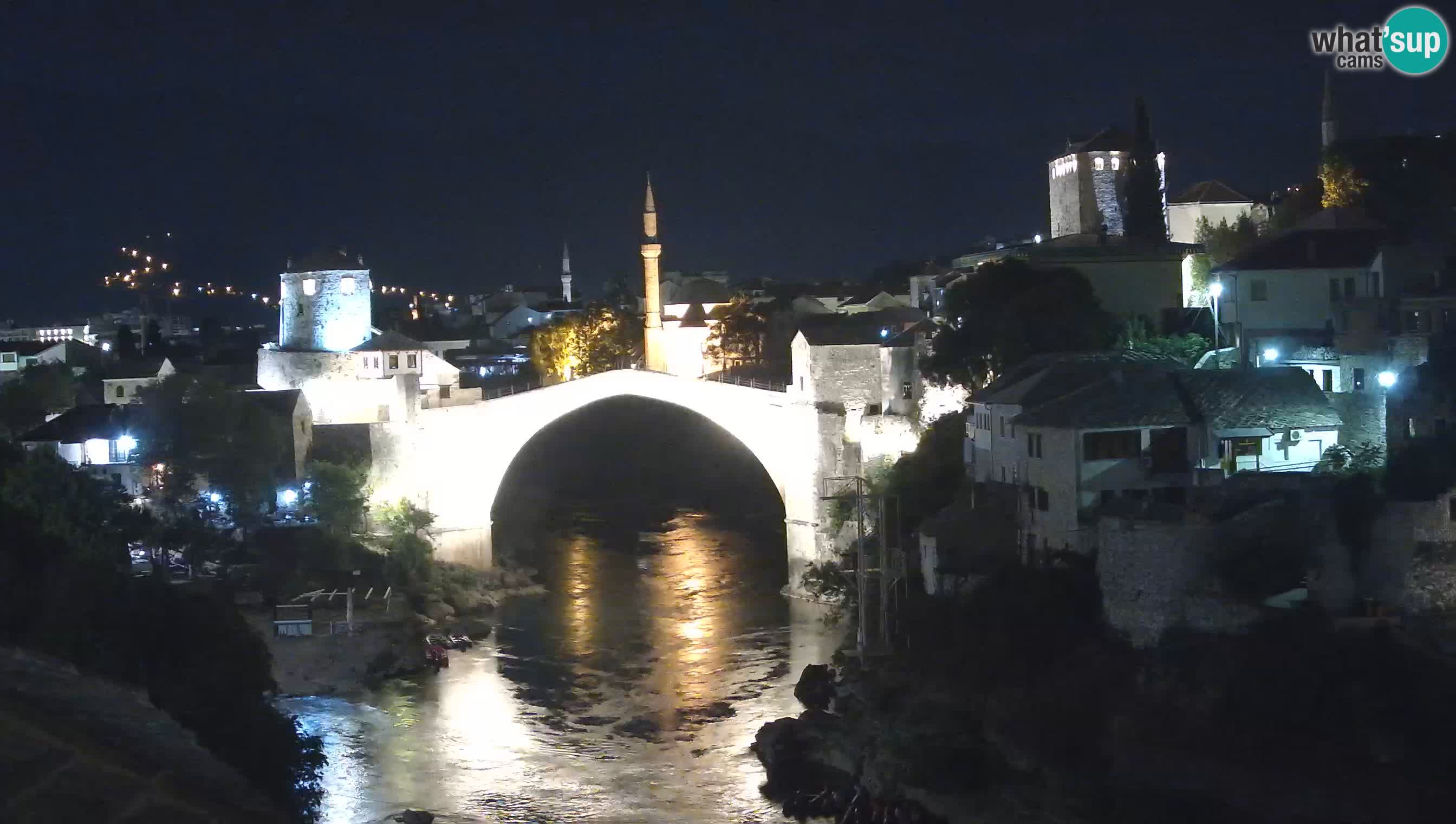 Mostar web kamera – Stari Most i rijeka Neretva – Goa Mostar