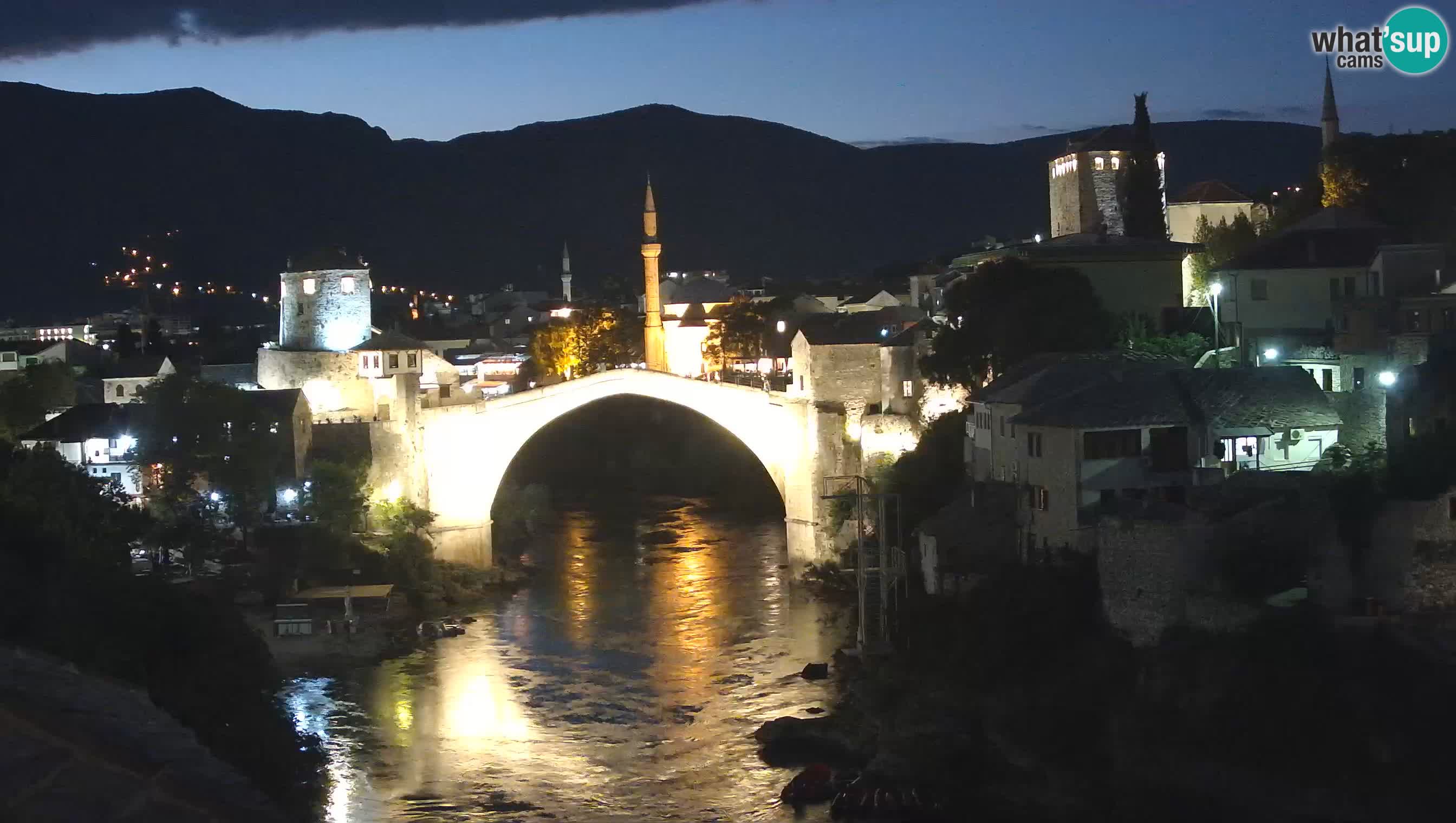 Mostar web kamera – Stari Most i rijeka Neretva – Goa Mostar