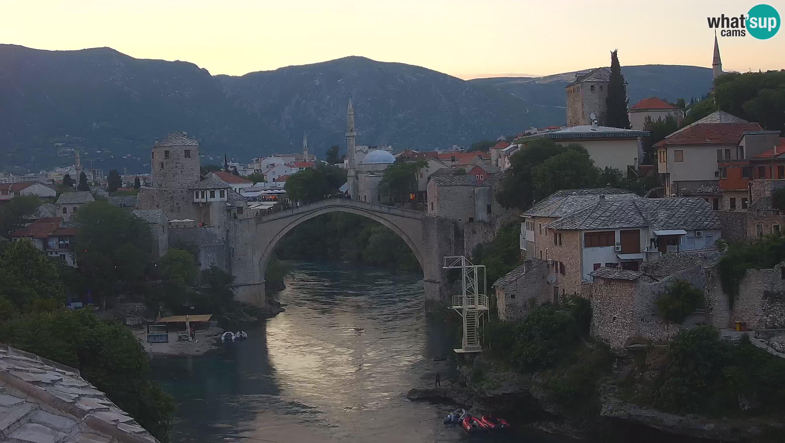 Spletna kamera Mostar – Stari Most in reka Neretva