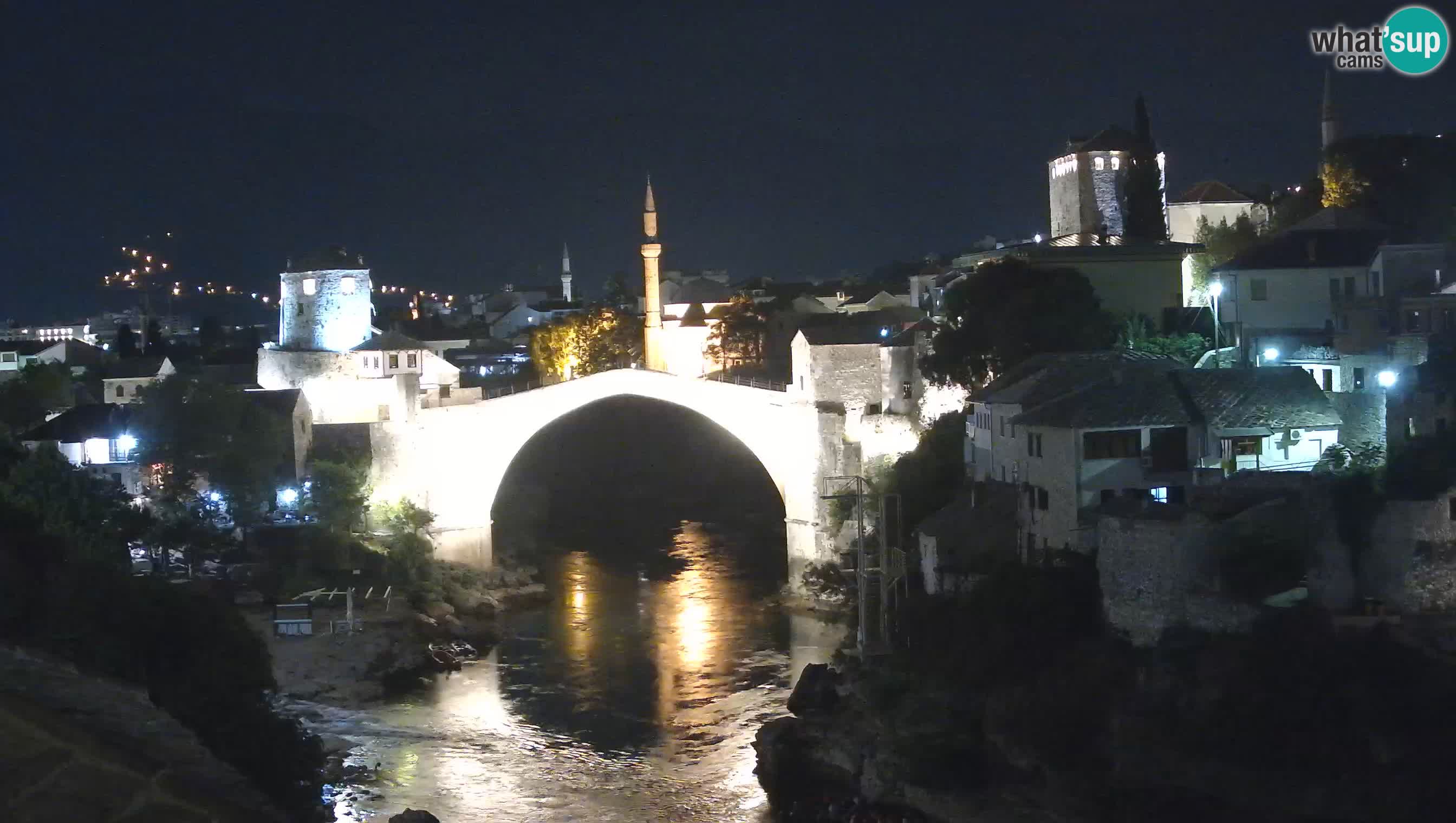Mostar web kamera – Stari Most i rijeka Neretva – Goa Mostar