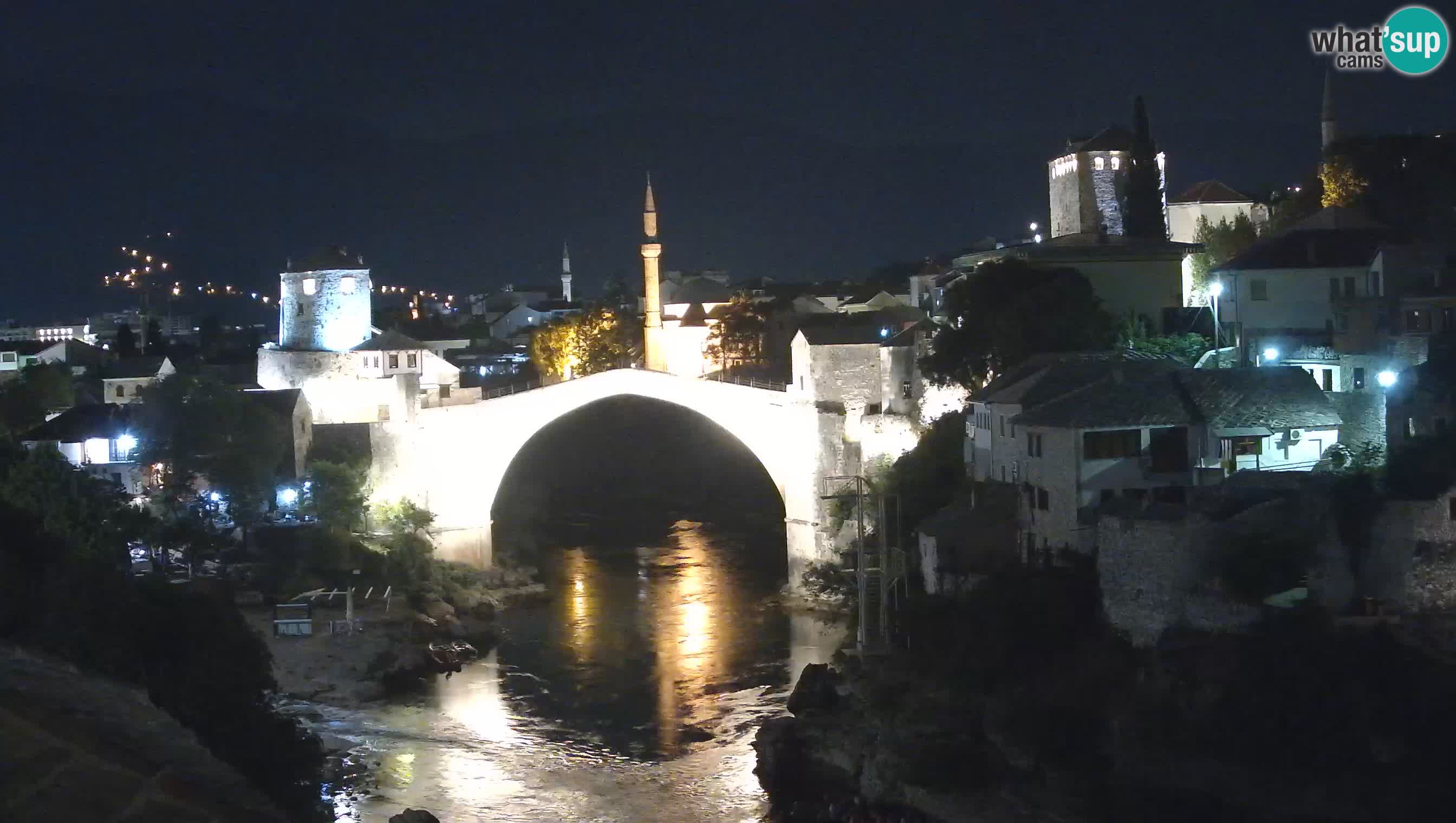 Mostar webcam – LIVE Old Bridge and Neretva river