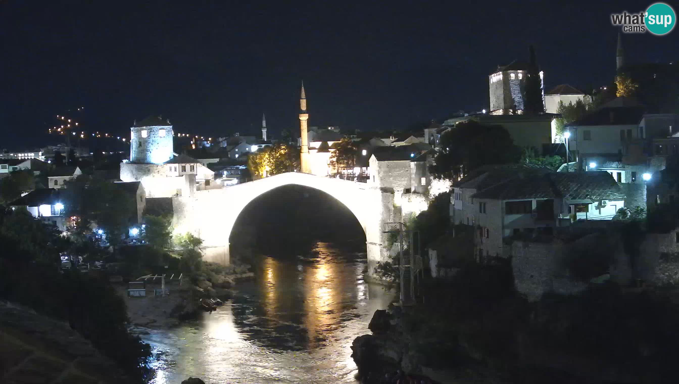 Webcam Mostar – Il Ponte Vecchio sul fiume Neretva