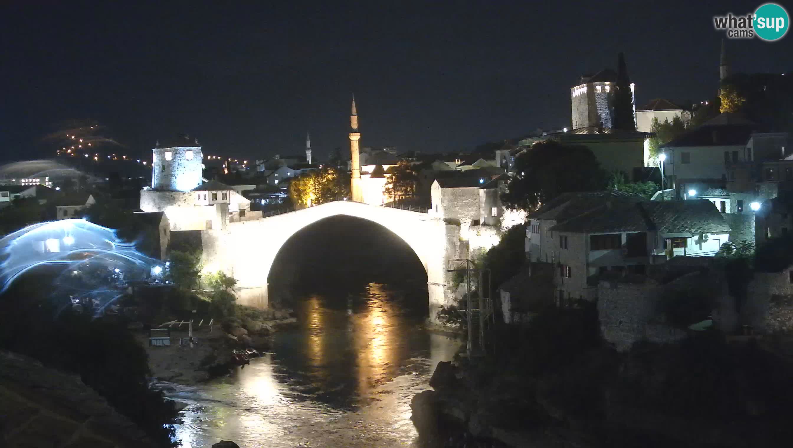 Webcam Mostar – Il Ponte Vecchio sul fiume Neretva