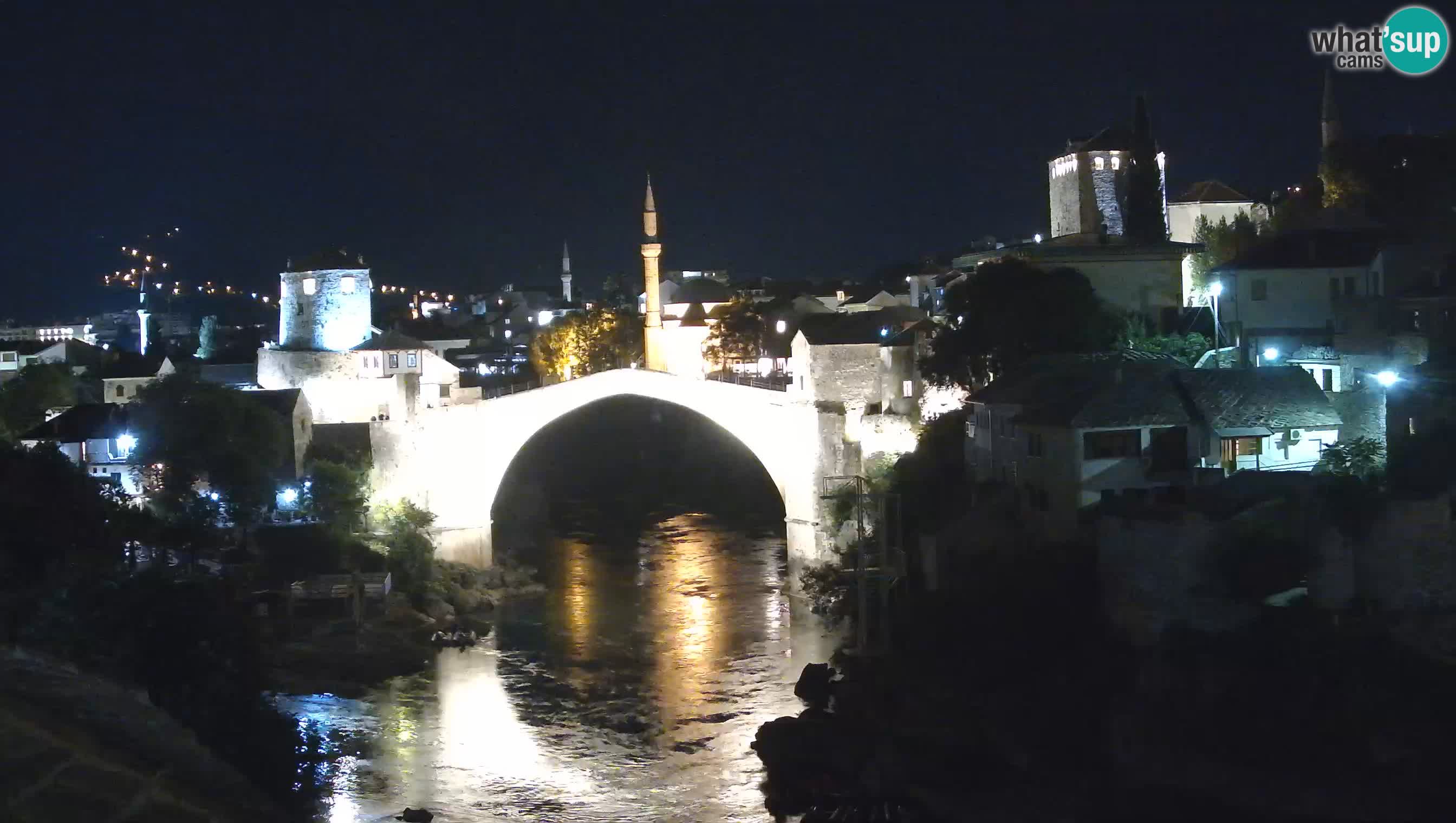 Webcam Mostar – Il Ponte Vecchio sul fiume Neretva
