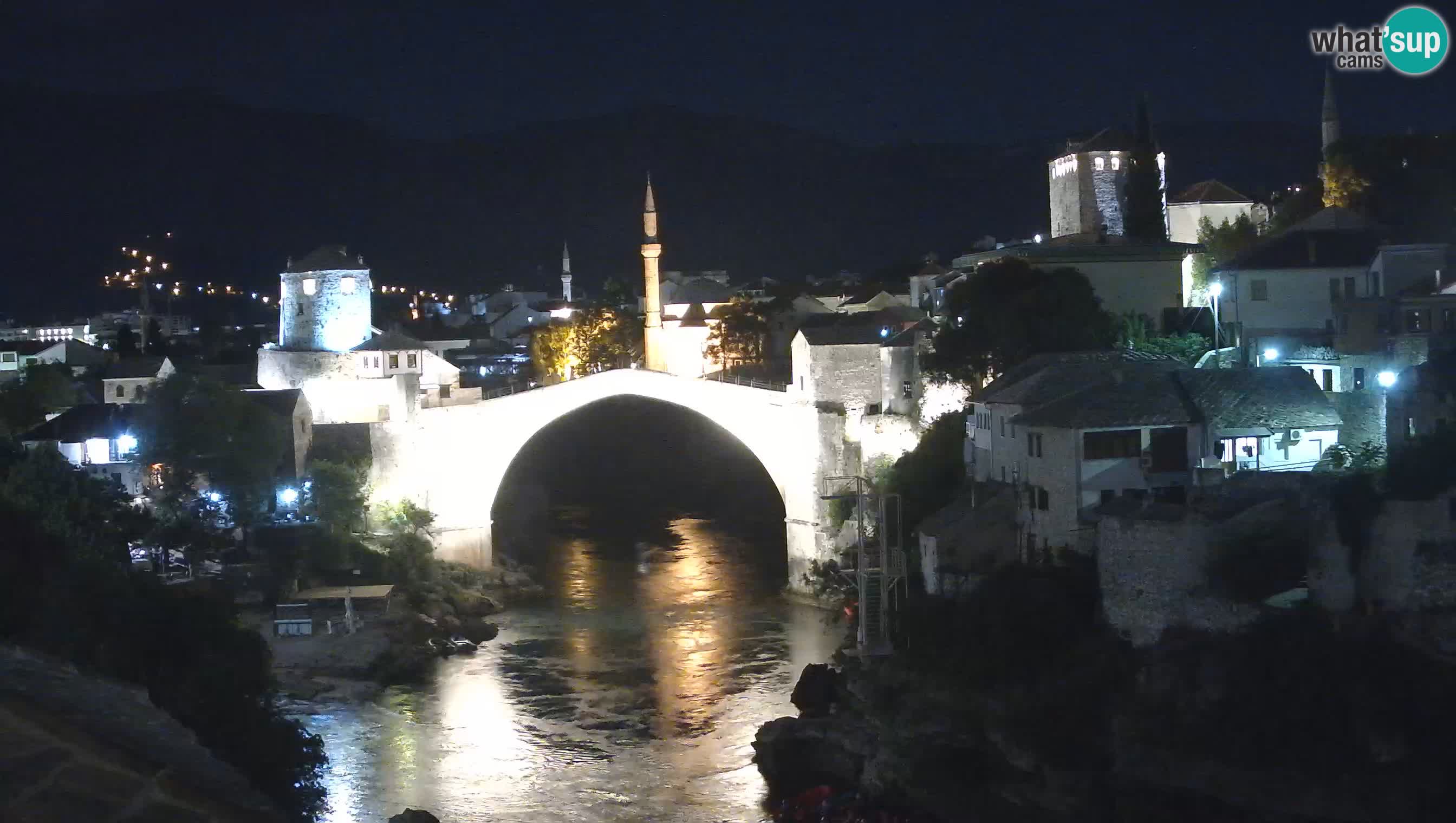 Webcam Mostar – Il Ponte Vecchio sul fiume Neretva