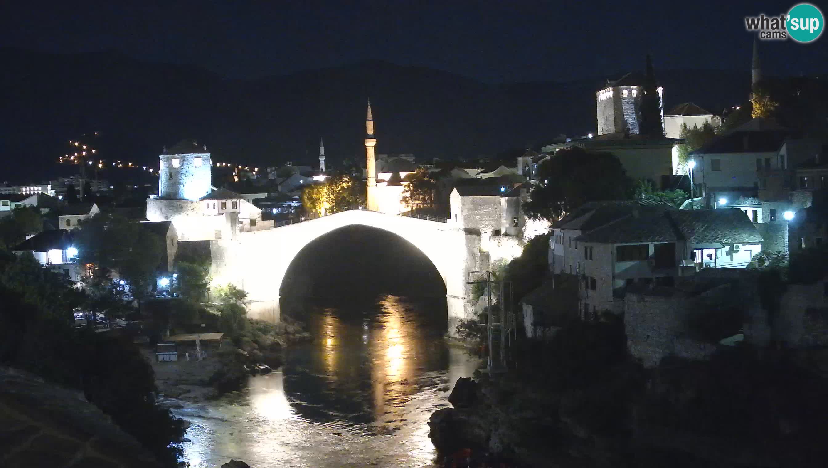 Mostar web kamera – Stari Most i rijeka Neretva – Goa Mostar