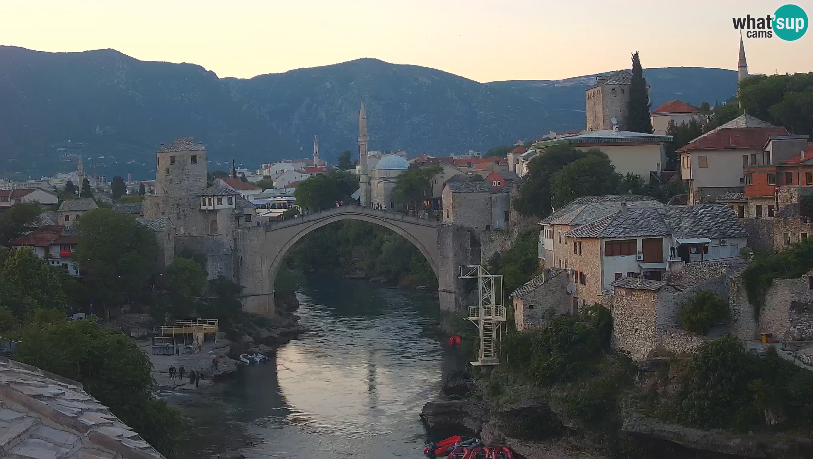 Spletna kamera Mostar – Stari Most in reka Neretva