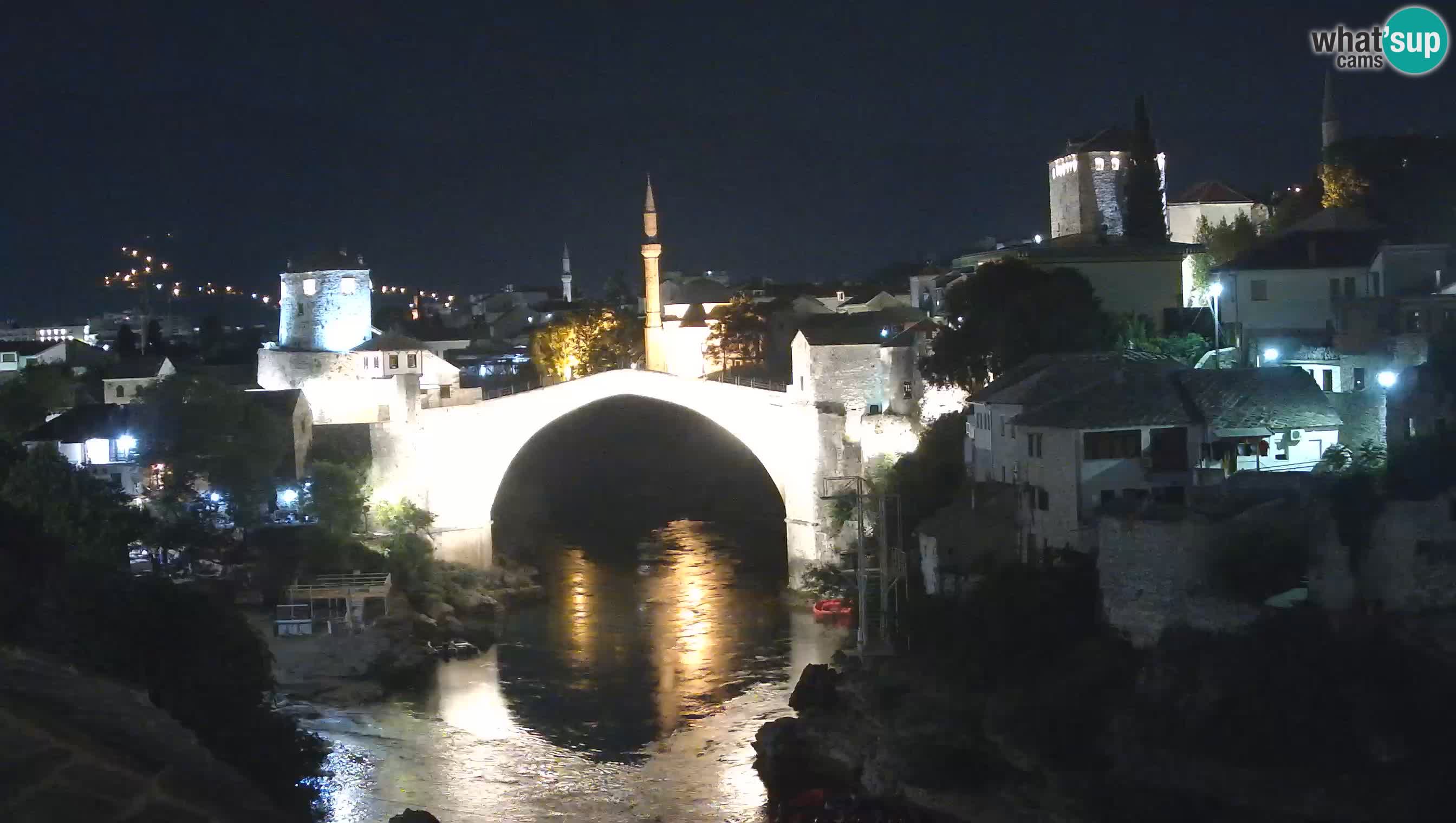 Mostar web kamera – Stari Most i rijeka Neretva – Goa Mostar