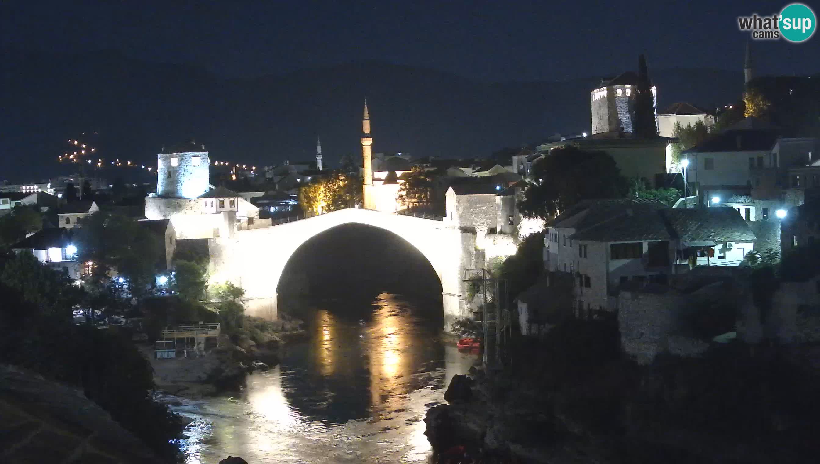 Mostar webcam – LIVE Old Bridge and Neretva river