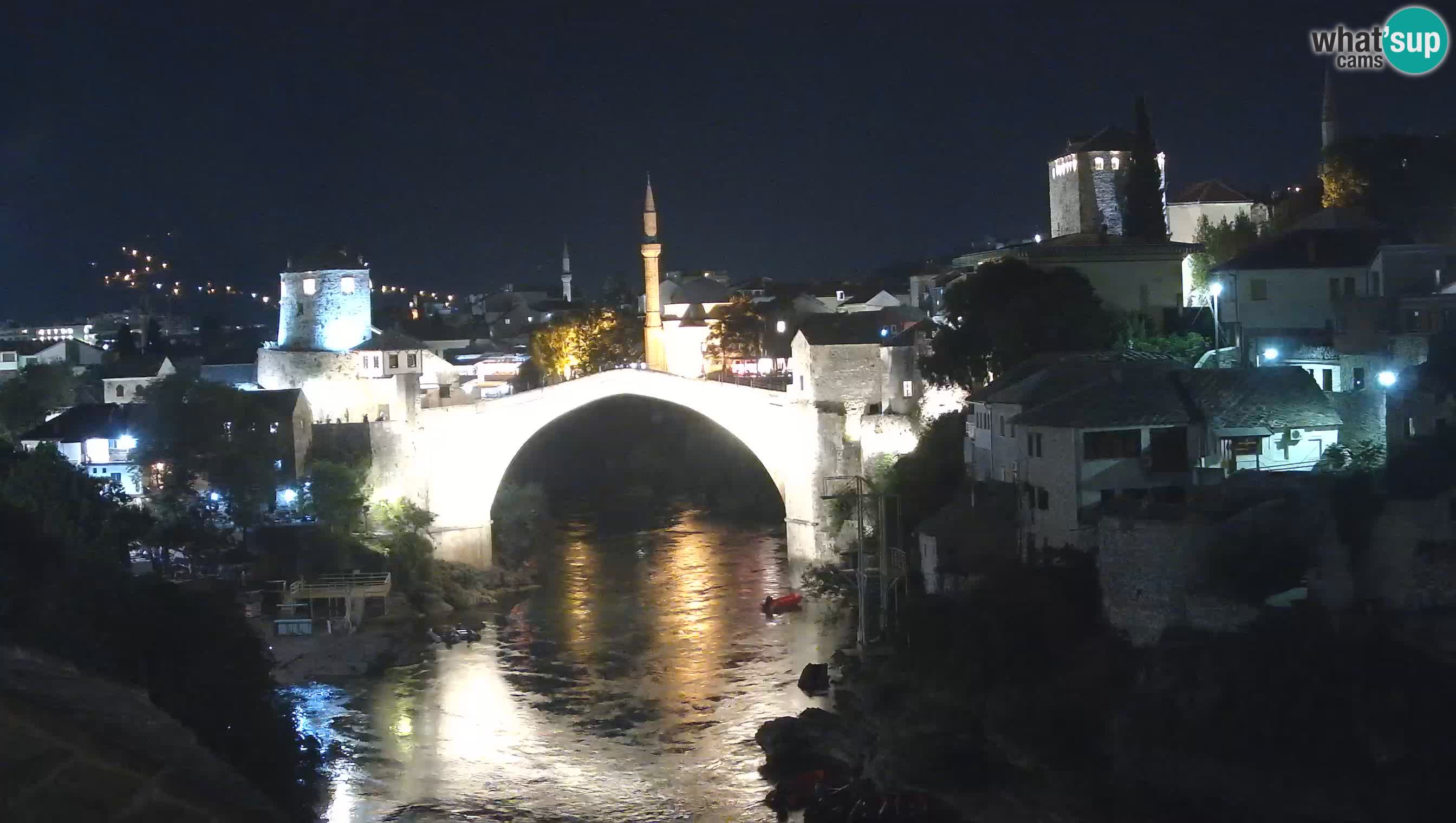 Webcam Mostar – Il Ponte Vecchio sul fiume Neretva