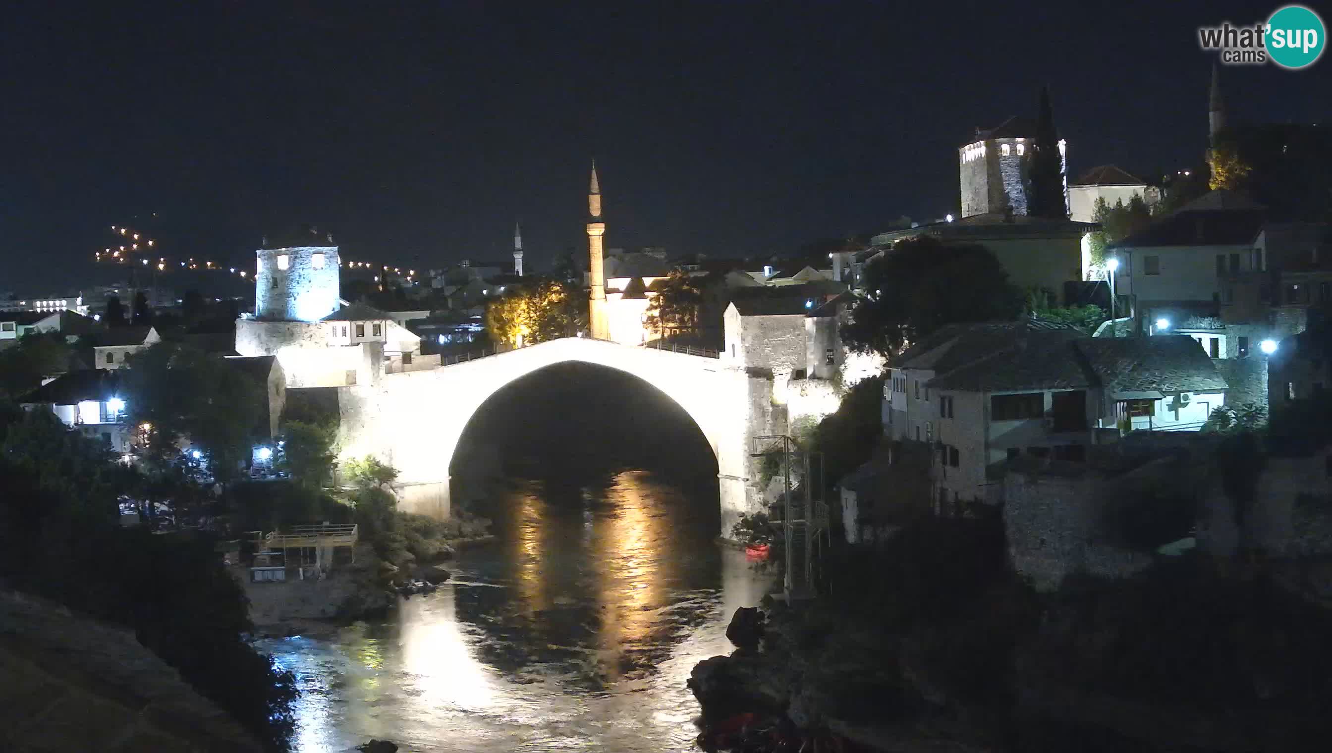 Spletna kamera Mostar – Stari Most in reka Neretva