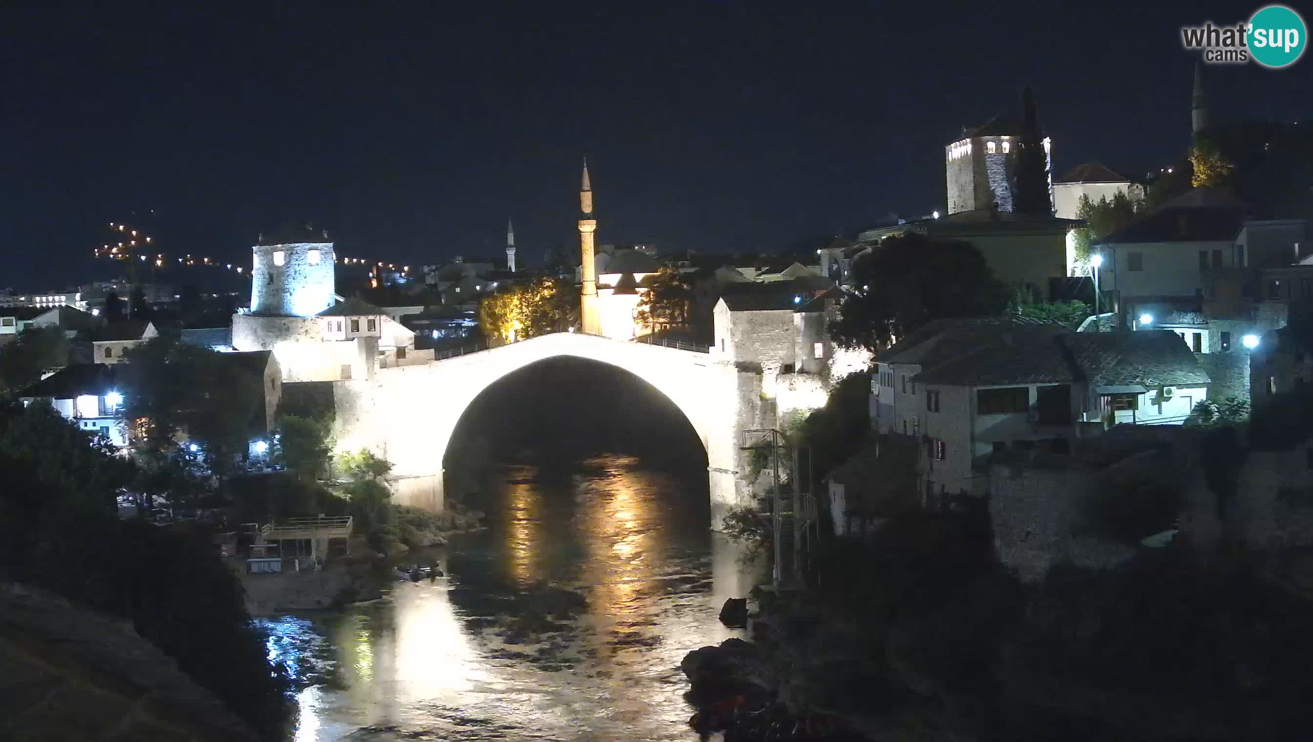 Mostar web kamera – Stari Most i rijeka Neretva – Goa Mostar