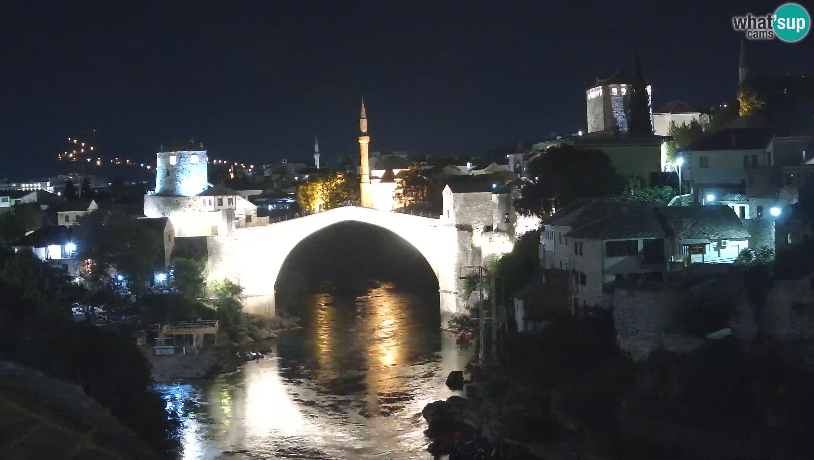 Mostar web kamera – Stari Most i rijeka Neretva – Goa Mostar