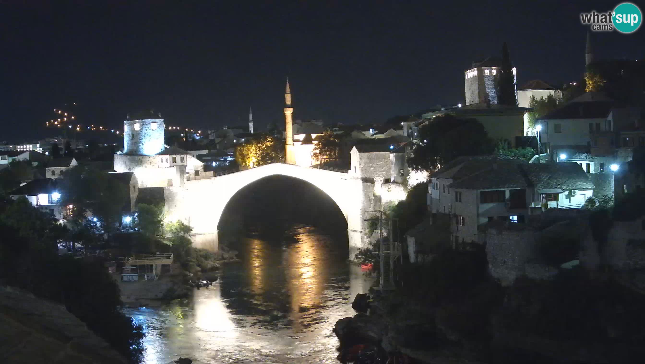 Webcam Mostar – Il Ponte Vecchio sul fiume Neretva