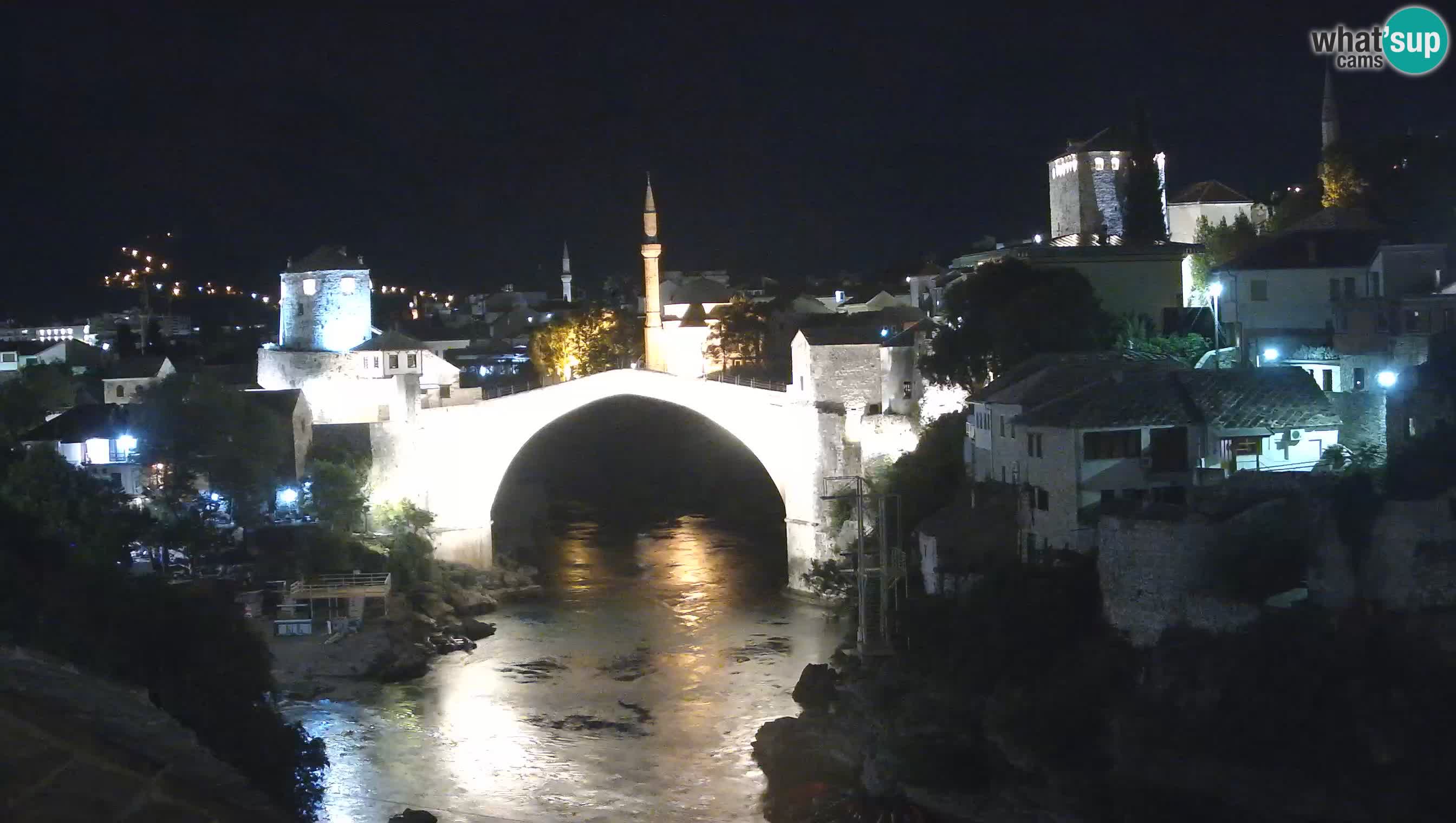 Spletna kamera Mostar – Stari Most in reka Neretva