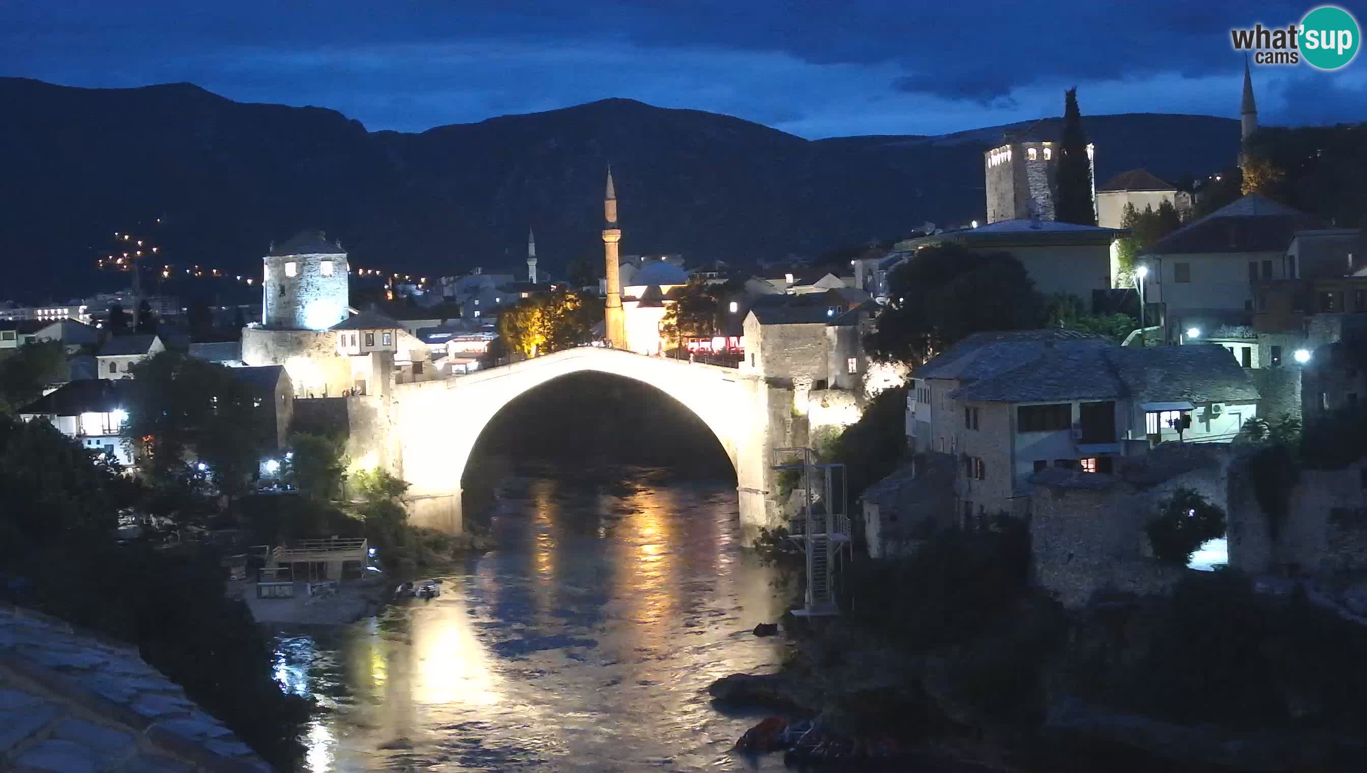 Mostar webcam – LIVE Old Bridge and Neretva river