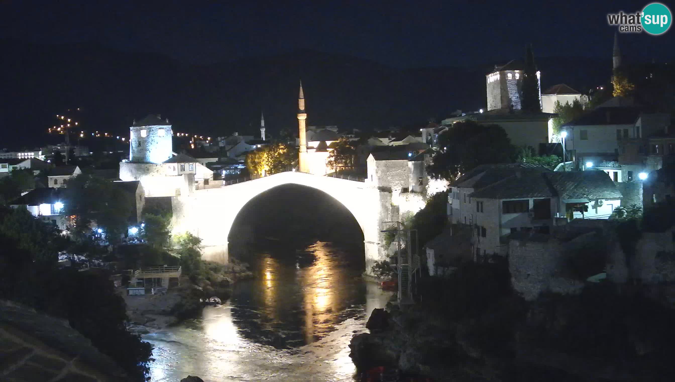 Webcam Mostar – Il Ponte Vecchio sul fiume Neretva