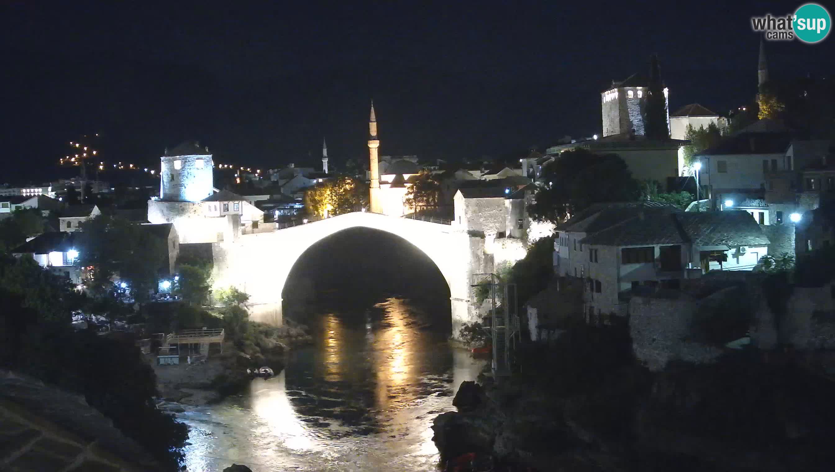 Mostar web kamera – Stari Most i rijeka Neretva – Goa Mostar