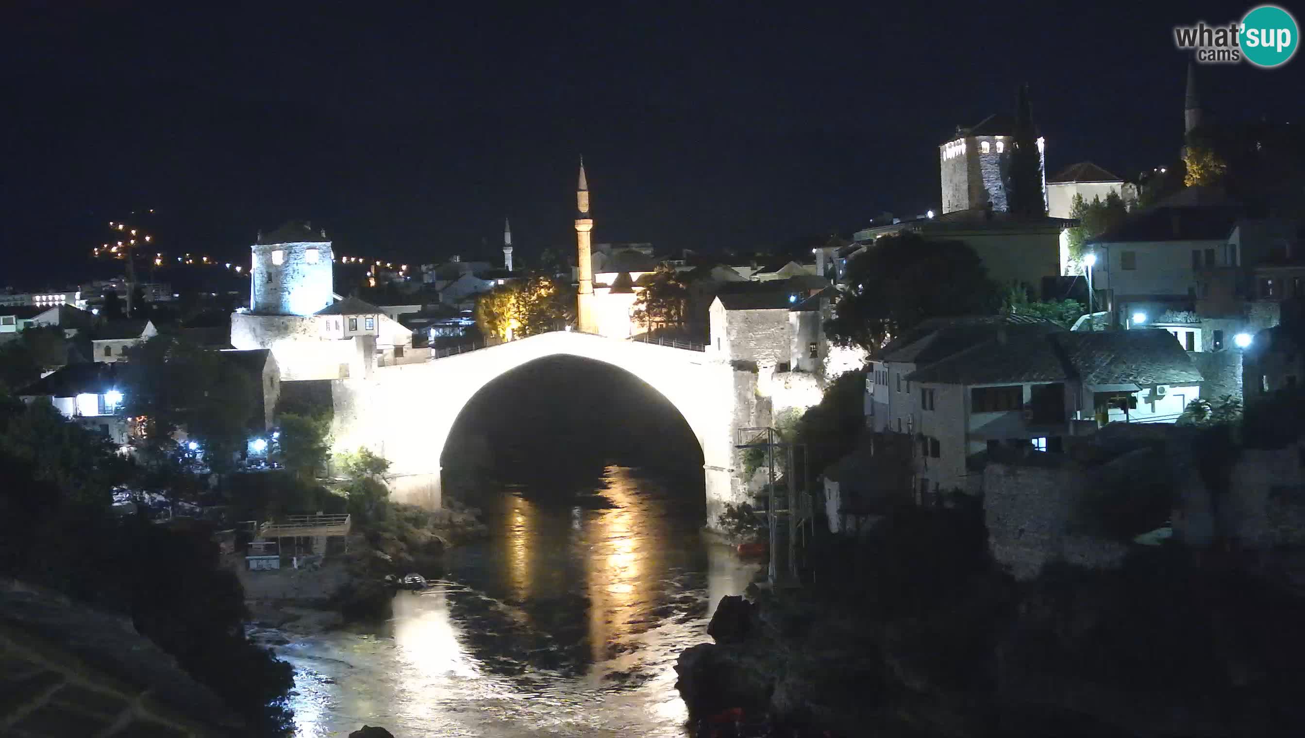 Mostar web kamera – Stari Most i rijeka Neretva – Goa Mostar
