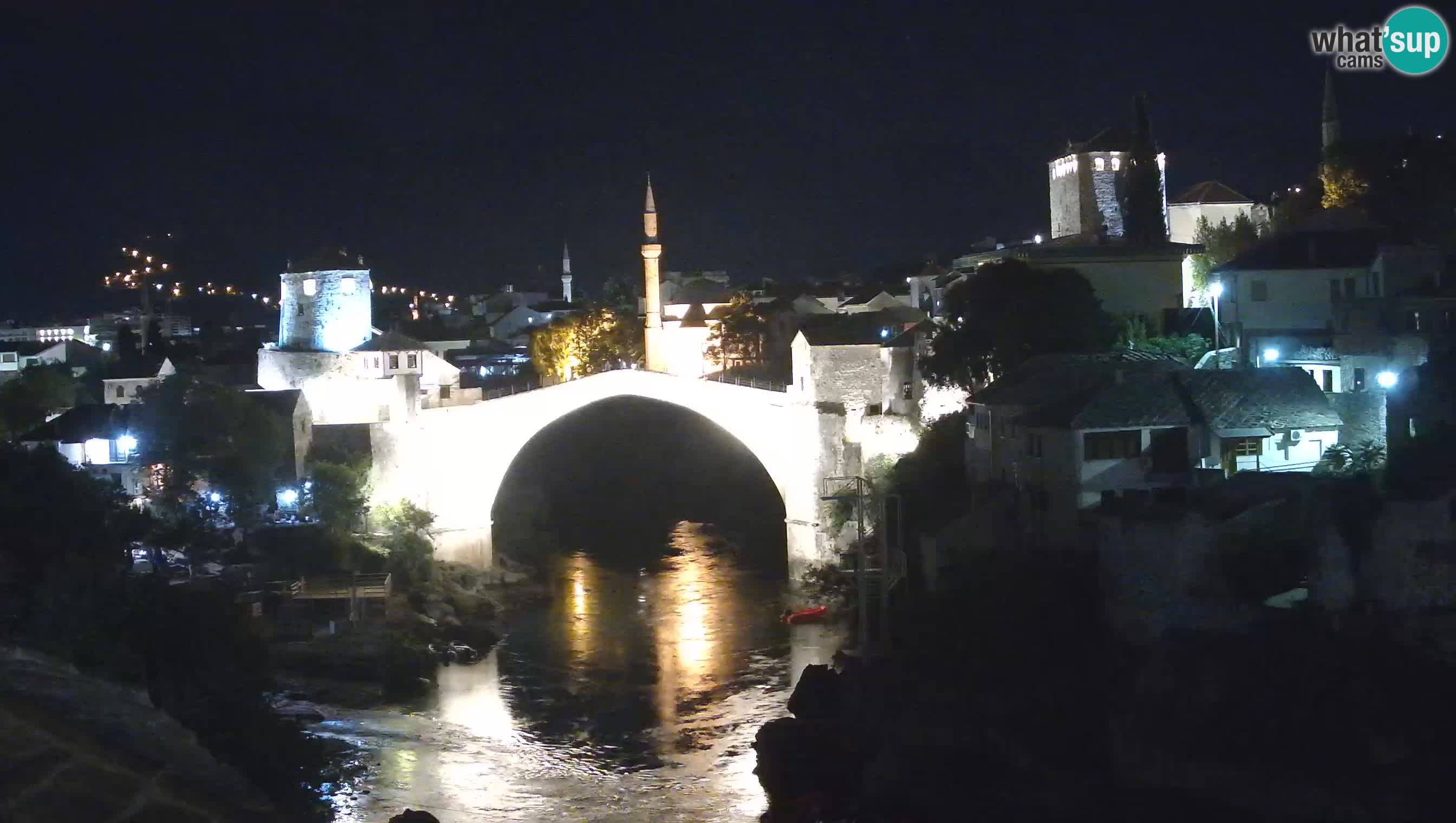 Mostar webcam – LIVE Old Bridge and Neretva river