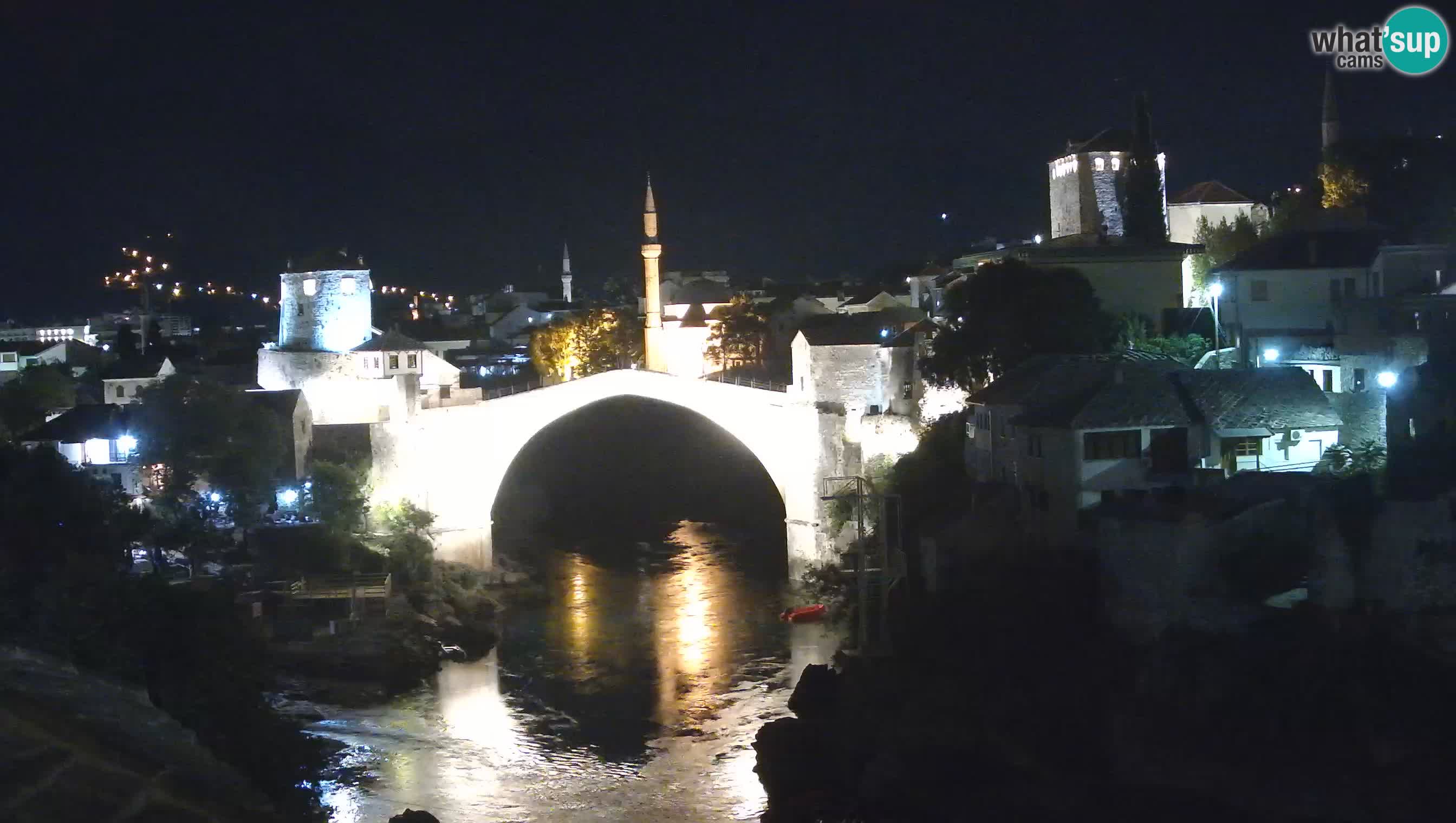 Mostar web kamera – Stari Most i rijeka Neretva – Goa Mostar