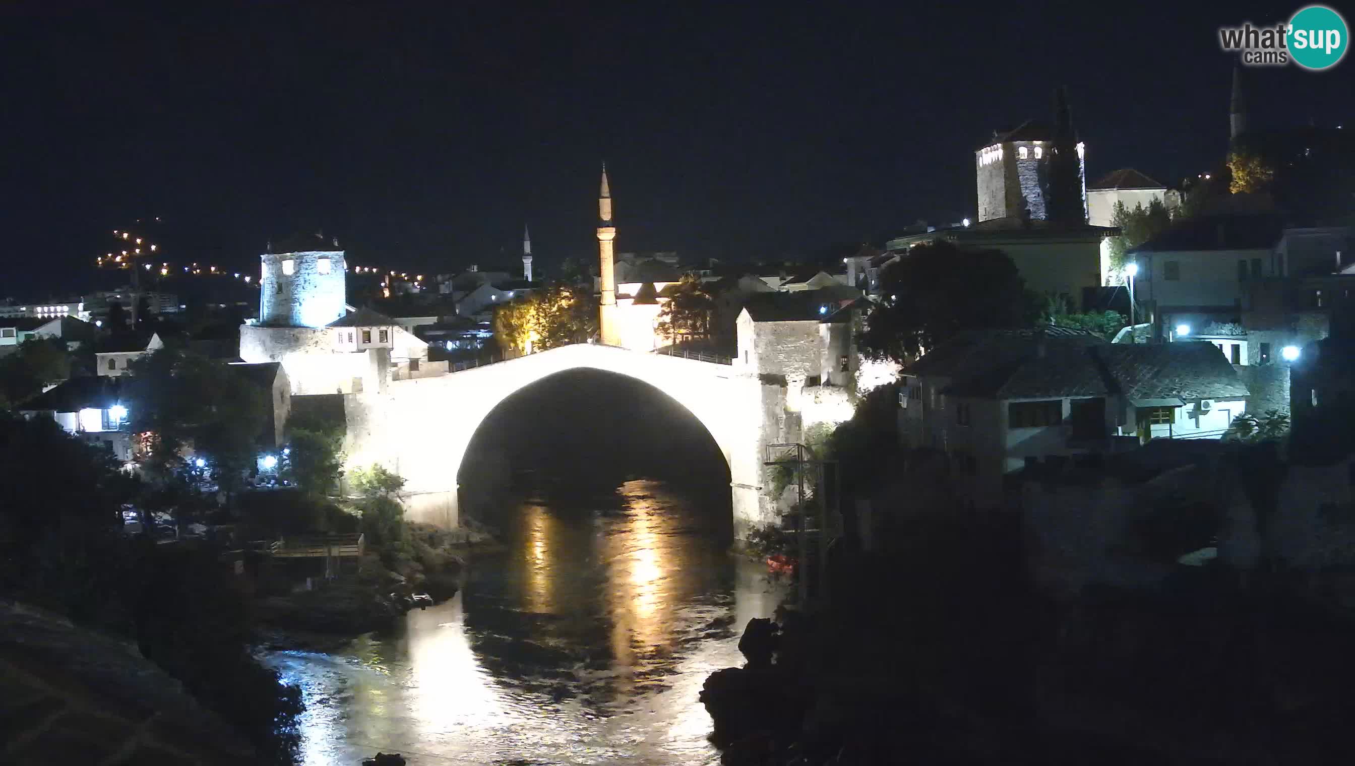 Mostar web kamera – Stari Most i rijeka Neretva – Goa Mostar