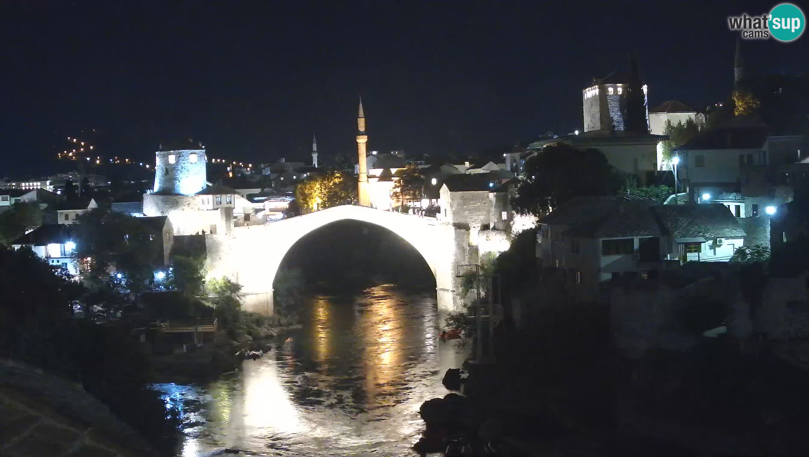 Webcam Mostar – Il Ponte Vecchio sul fiume Neretva