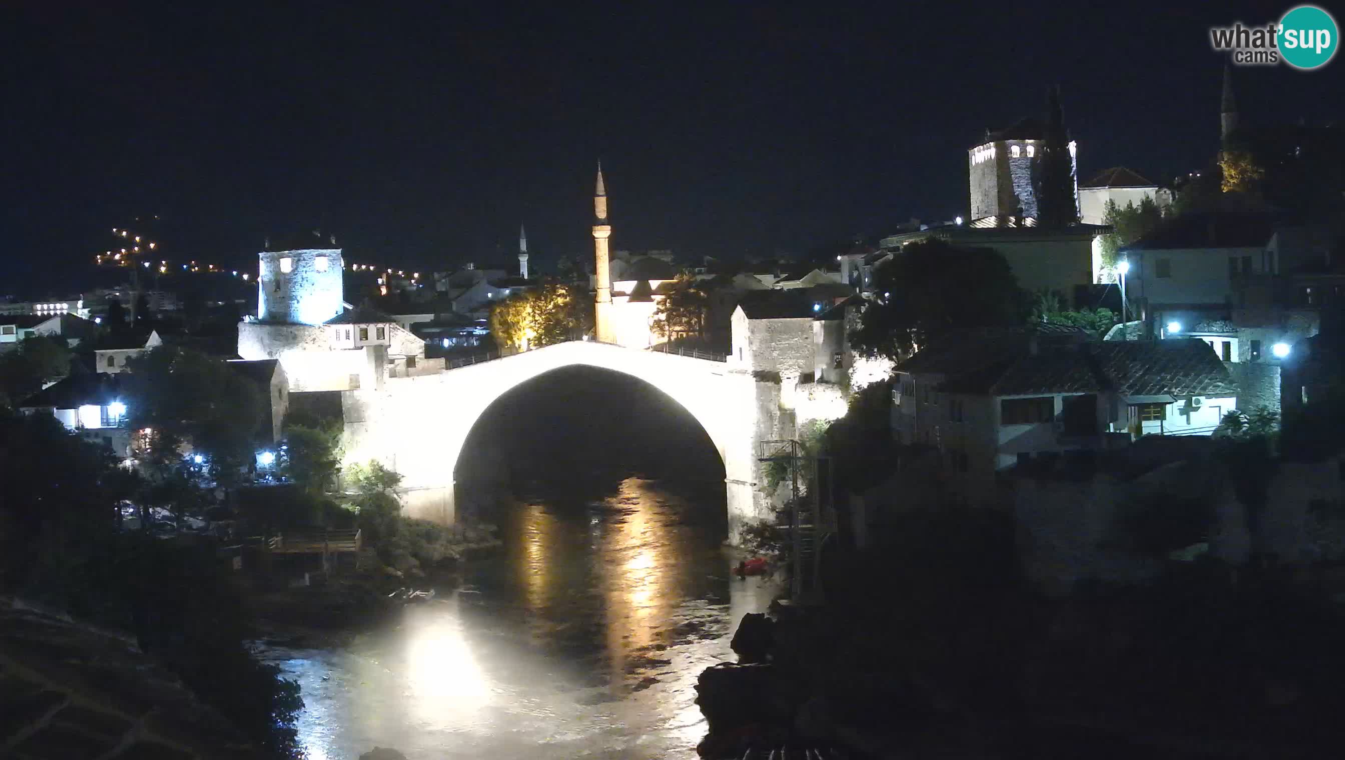 Webcam Mostar – Il Ponte Vecchio sul fiume Neretva