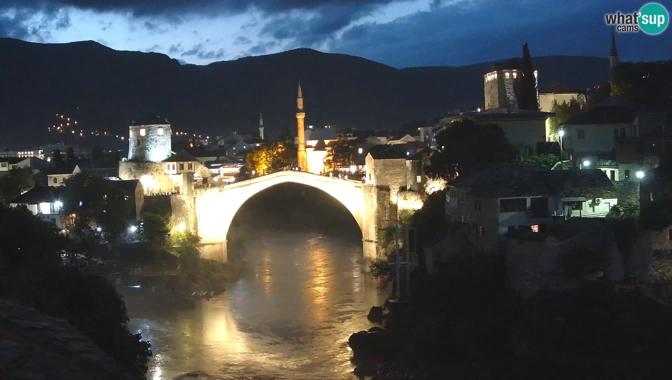 Mostar web kamera – Stari Most i rijeka Neretva – Goa Mostar