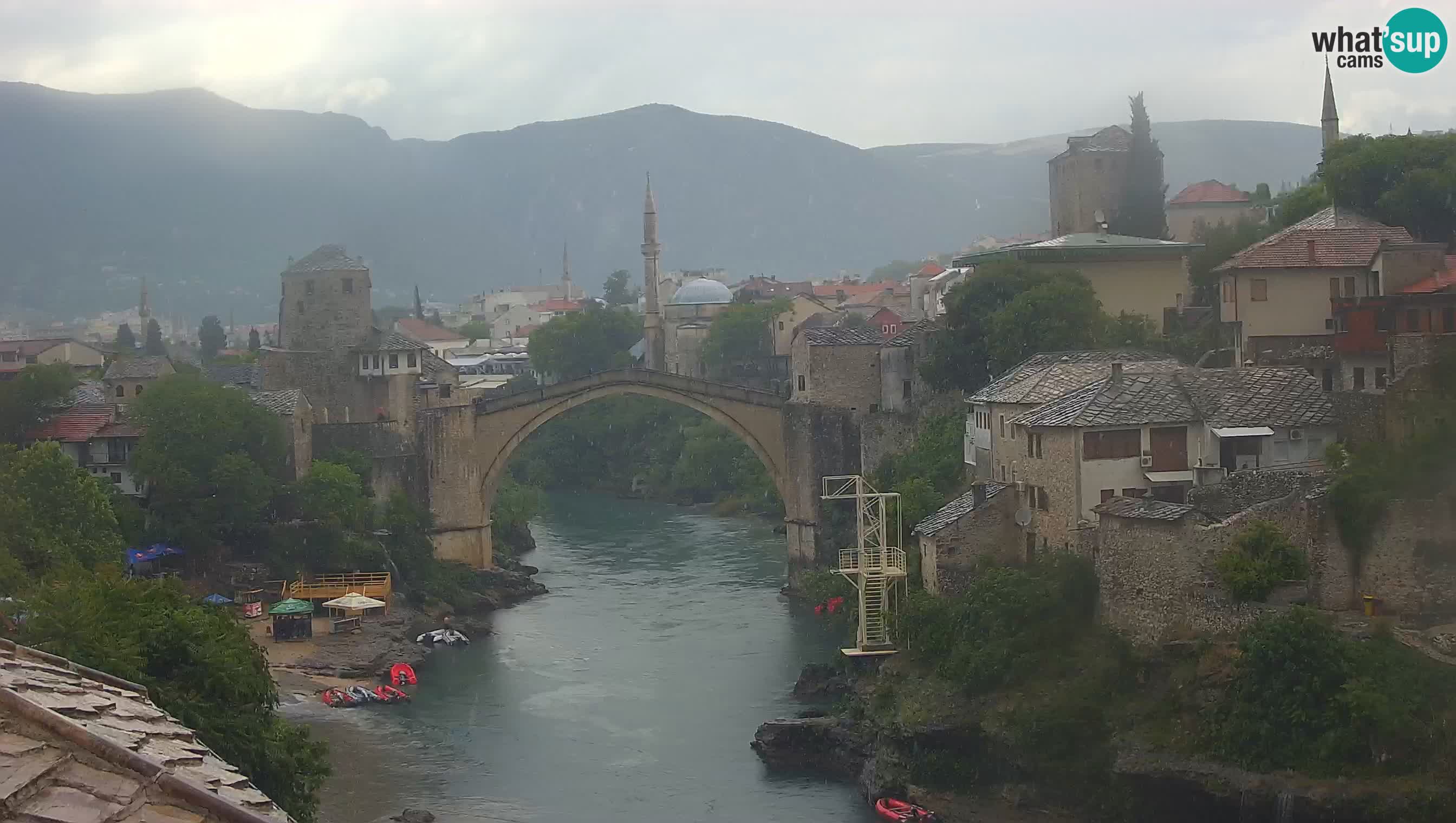 Webcam Mostar – Il Ponte Vecchio sul fiume Neretva