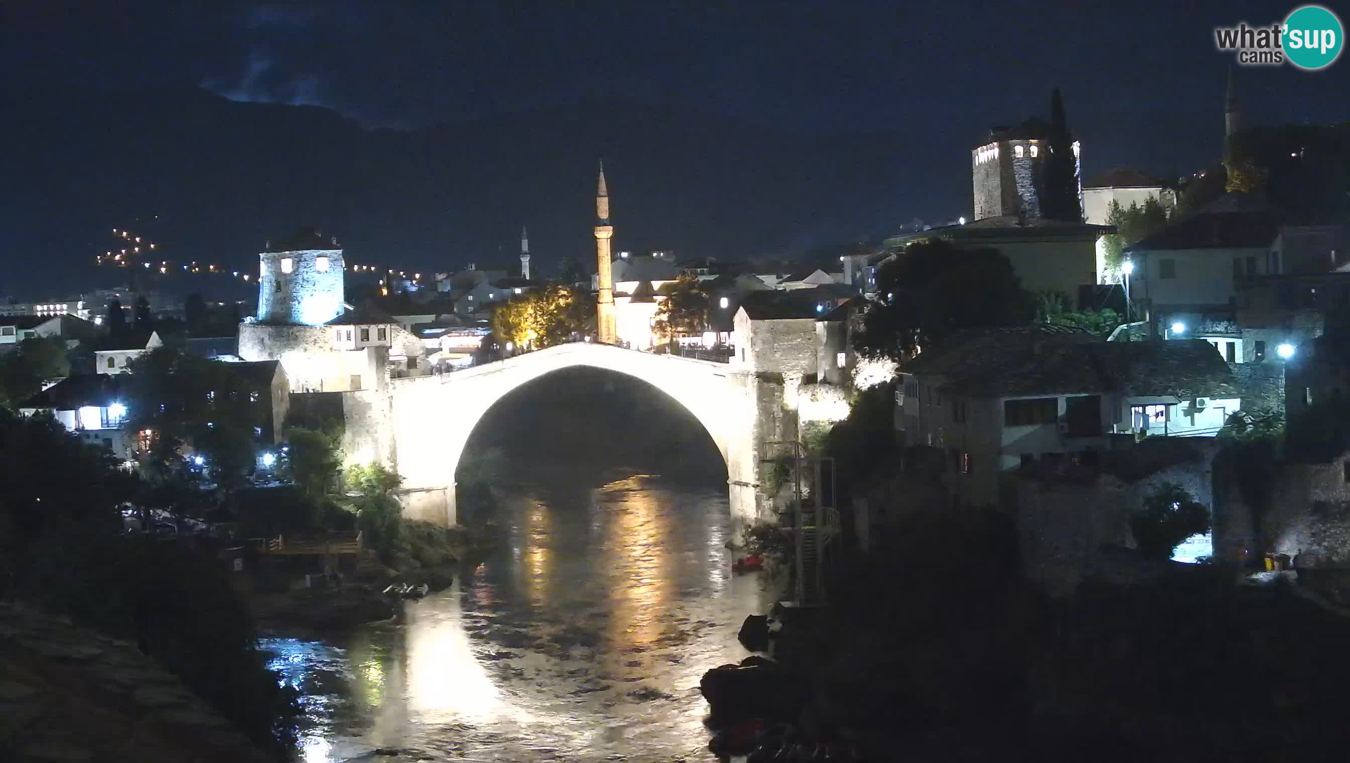 Mostar web kamera – Stari Most i rijeka Neretva – Goa Mostar