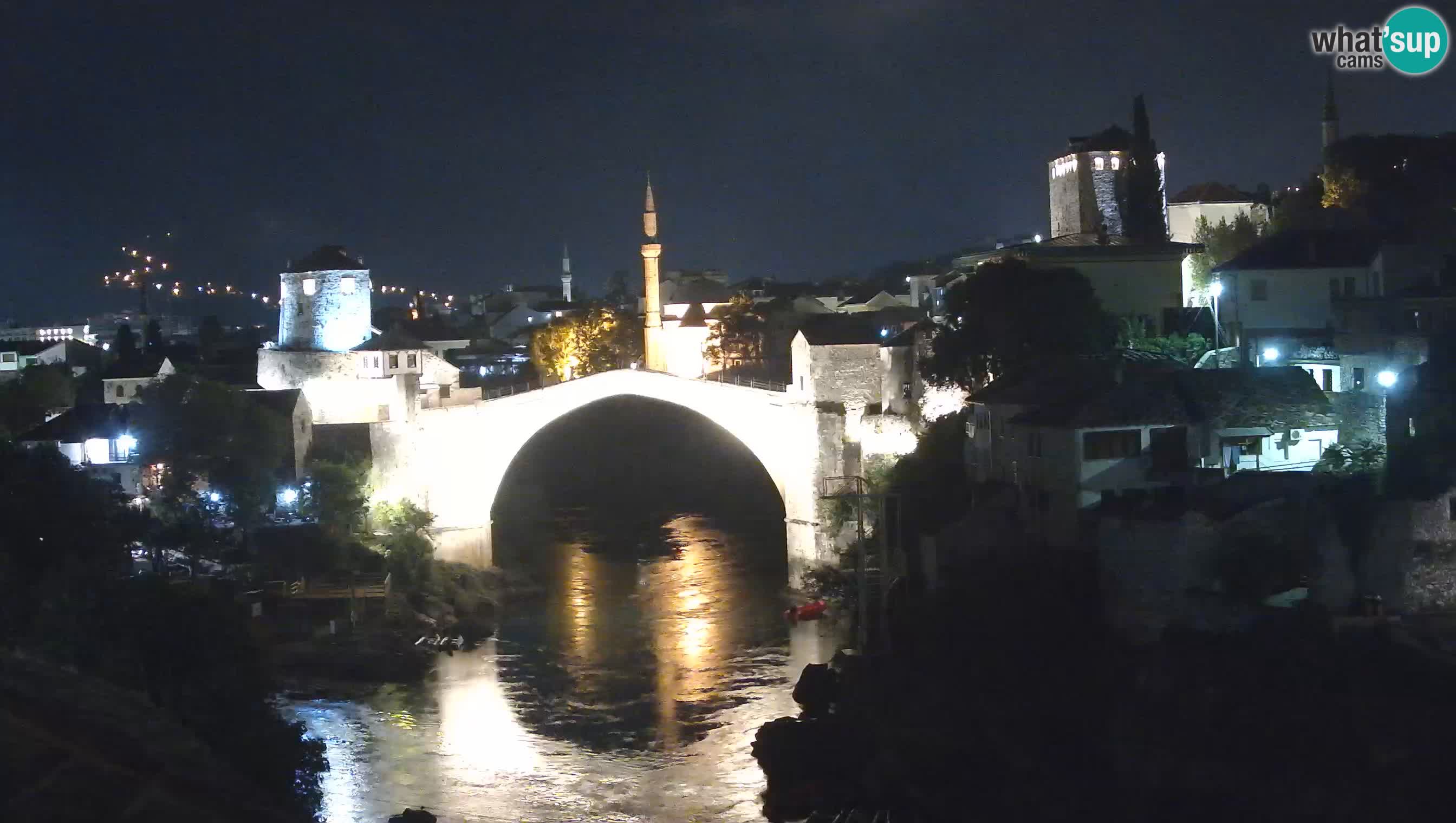 Mostar web kamera – Stari Most i rijeka Neretva – Goa Mostar