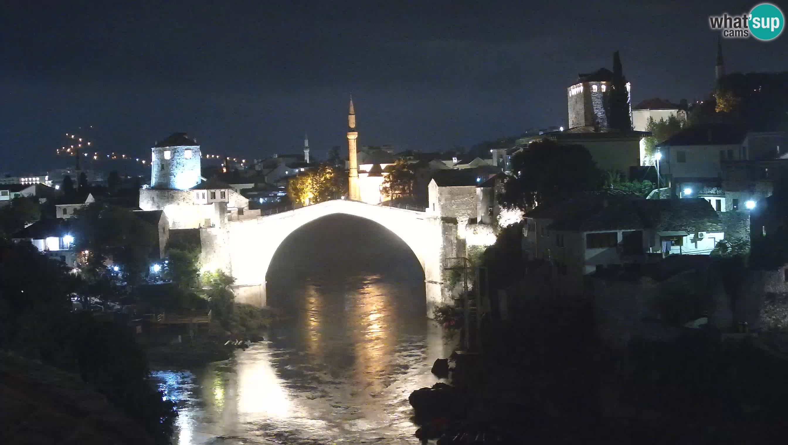 Spletna kamera Mostar – Stari Most in reka Neretva
