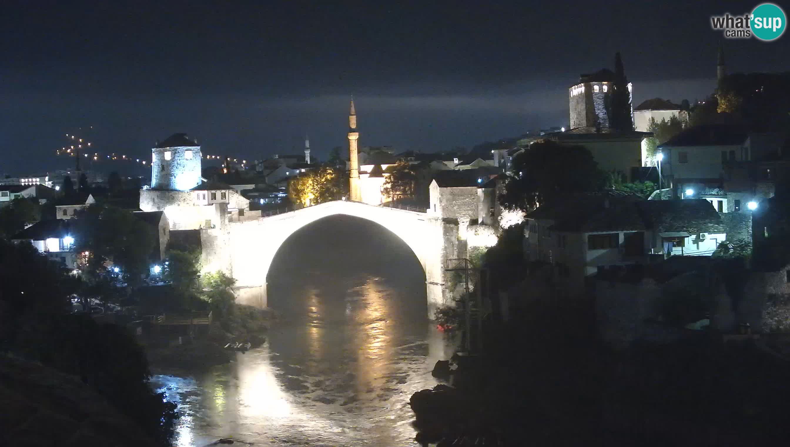 Mostar web kamera – Stari Most i rijeka Neretva – Goa Mostar