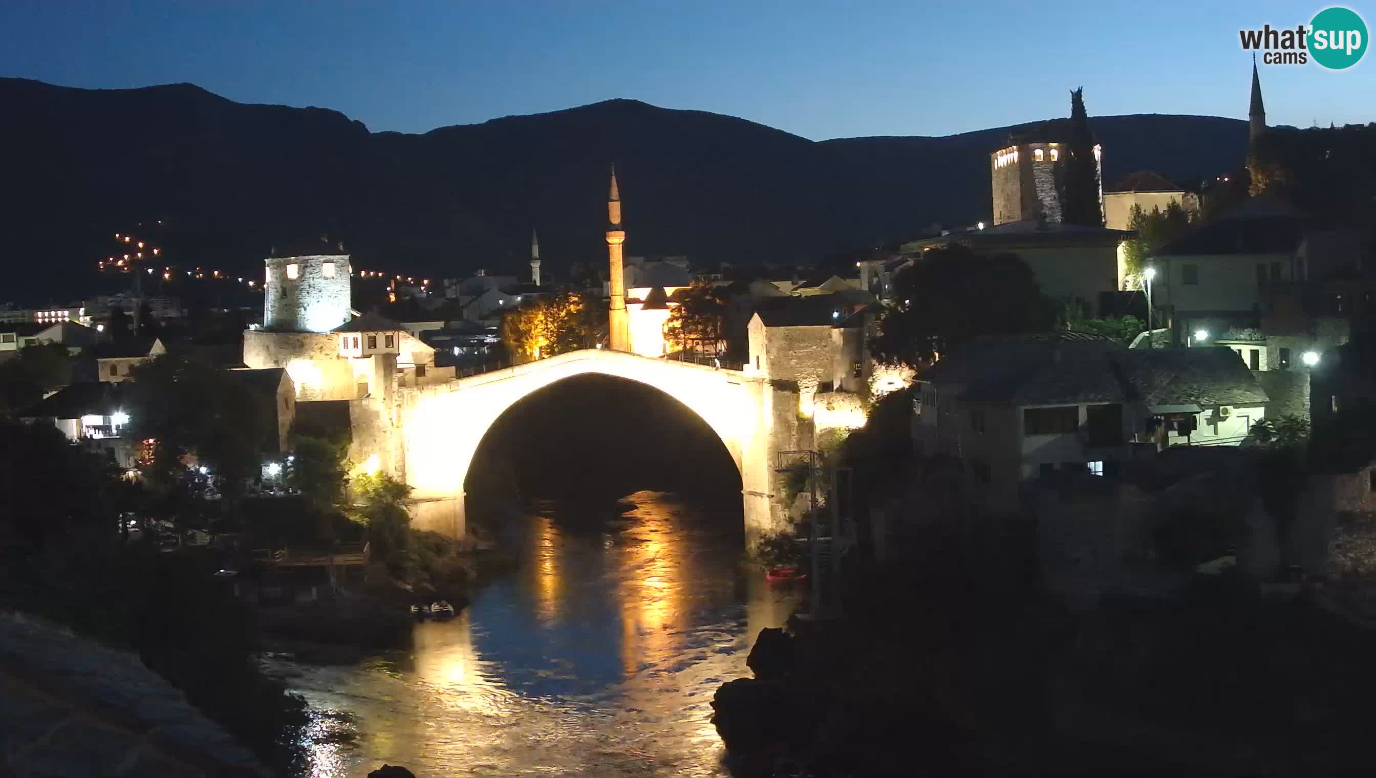 Mostar web kamera – Stari Most i rijeka Neretva – Goa Mostar