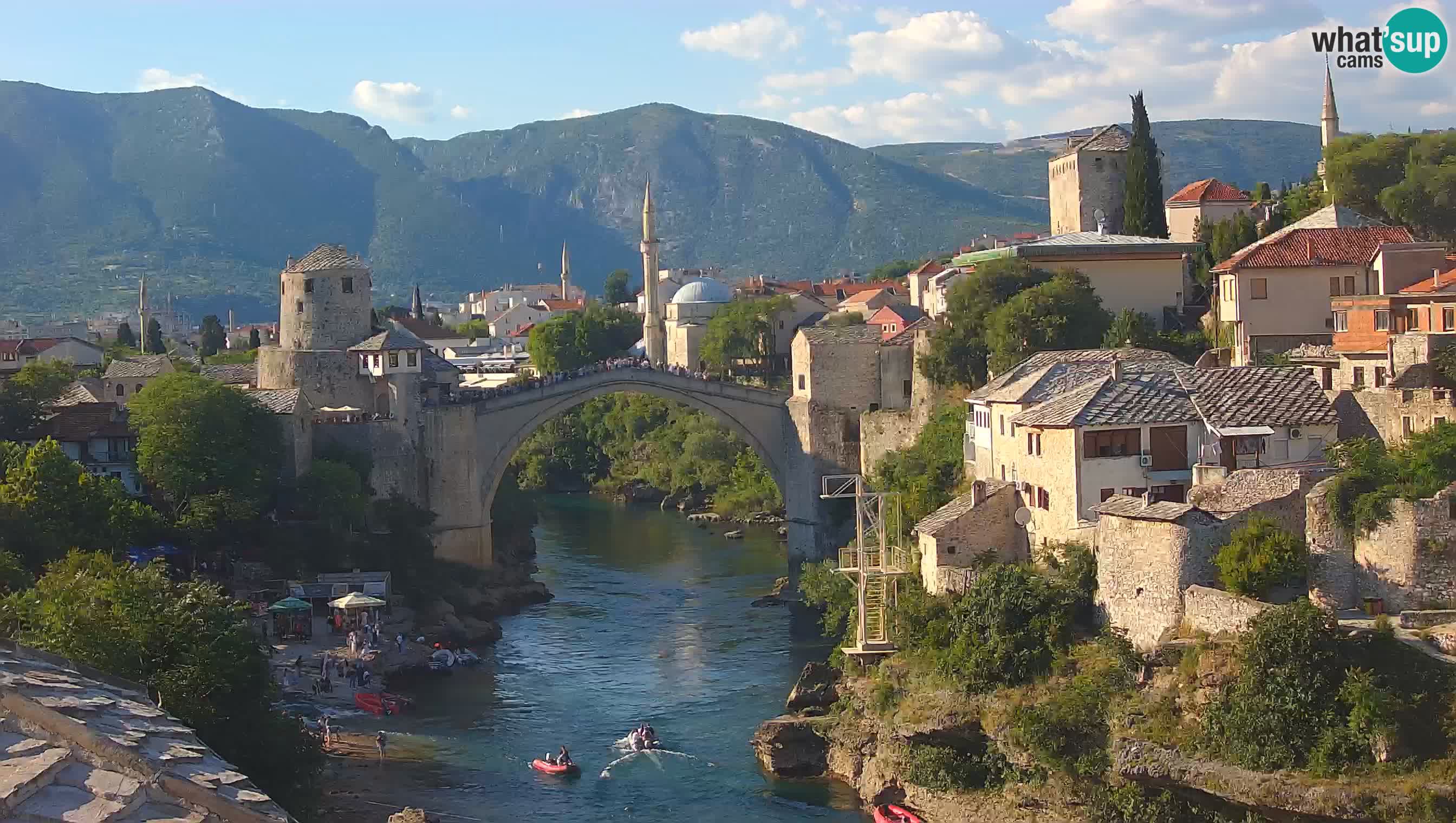 Mostar webcam – LIVE Old Bridge and Neretva river