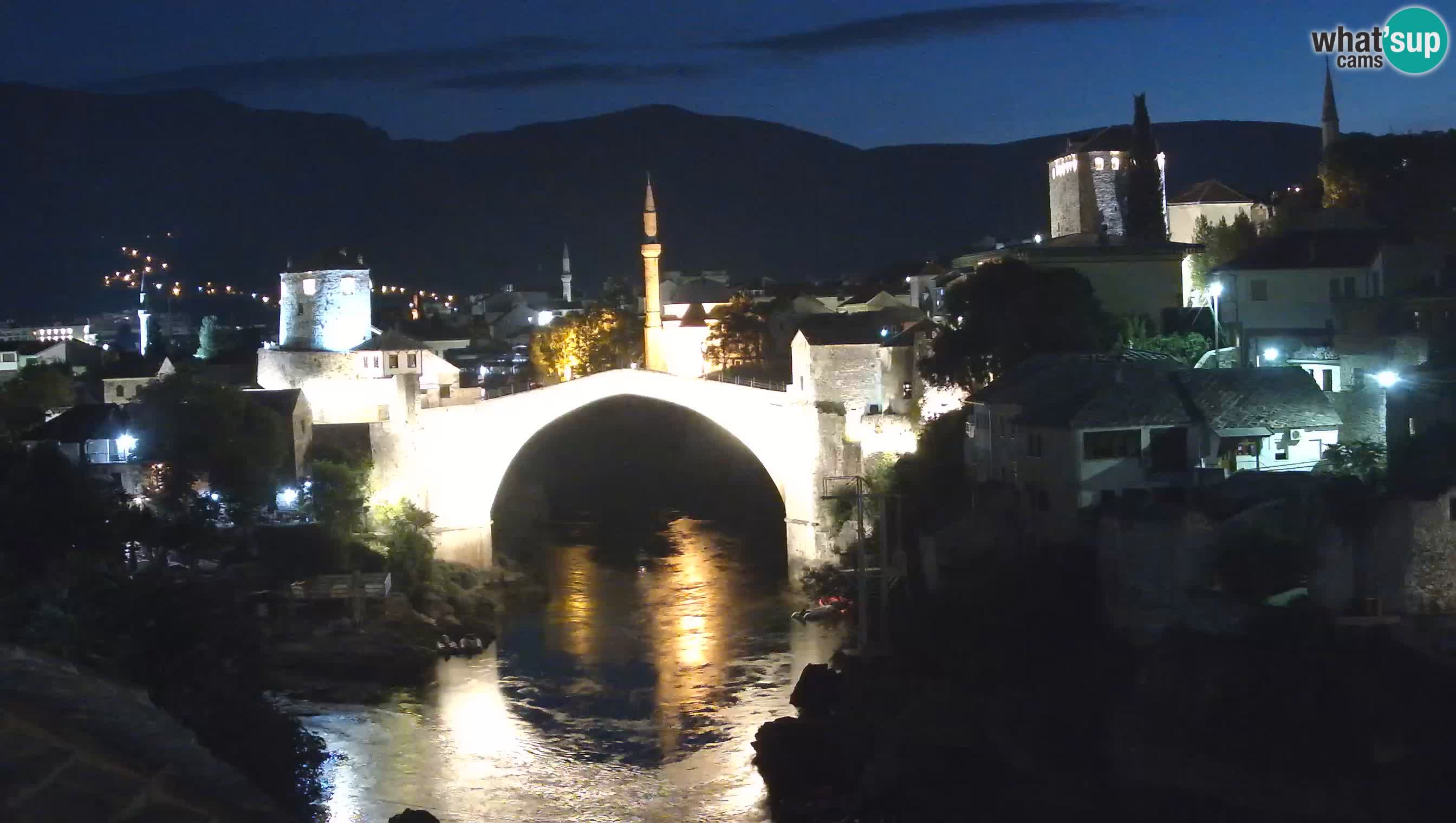 Webcam Mostar – Il Ponte Vecchio sul fiume Neretva