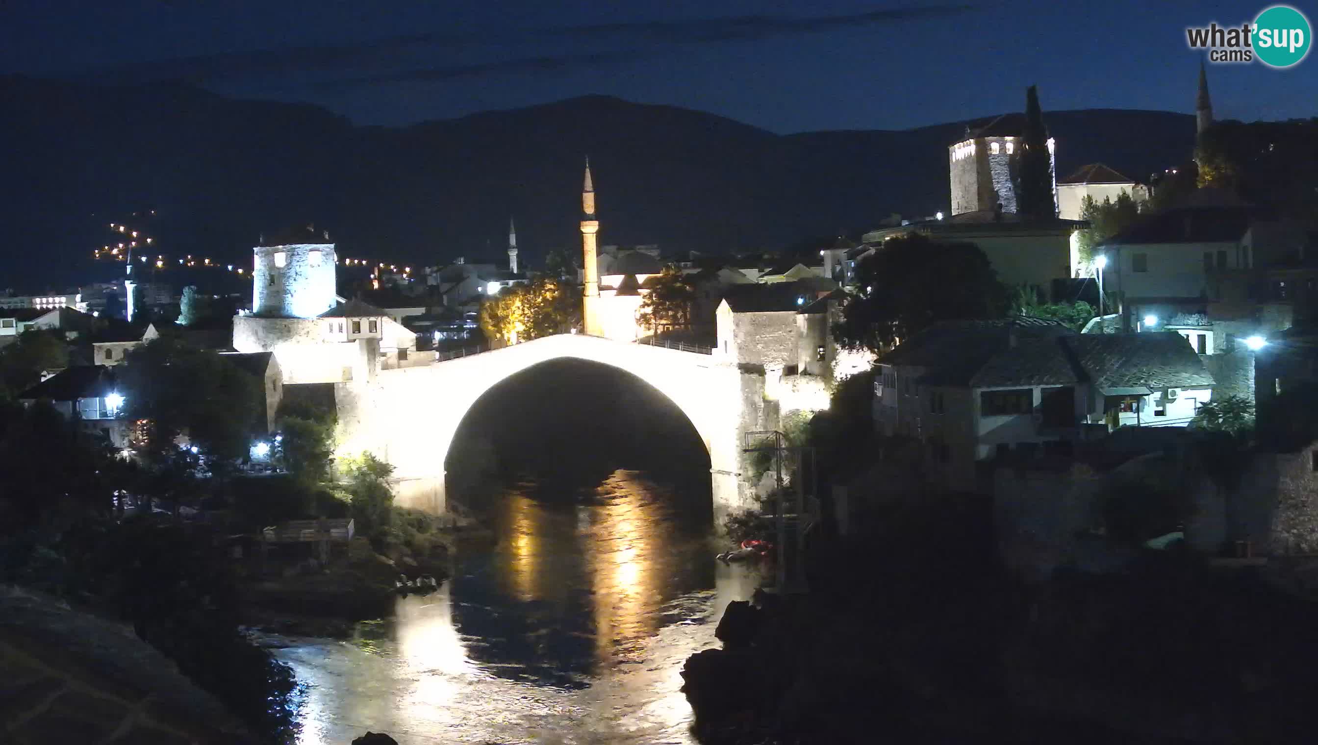 Webcam Mostar – Il Ponte Vecchio sul fiume Neretva