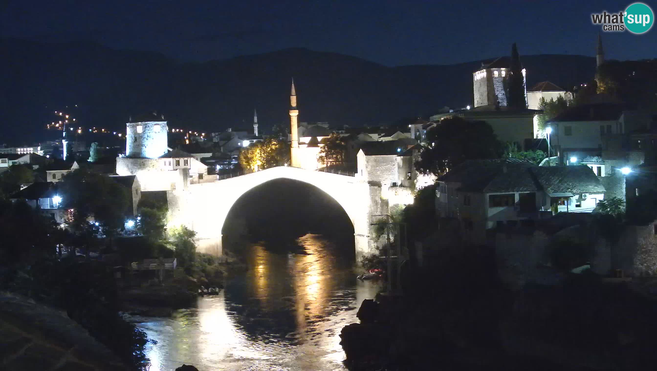 Mostar web kamera – Stari Most i rijeka Neretva – Goa Mostar