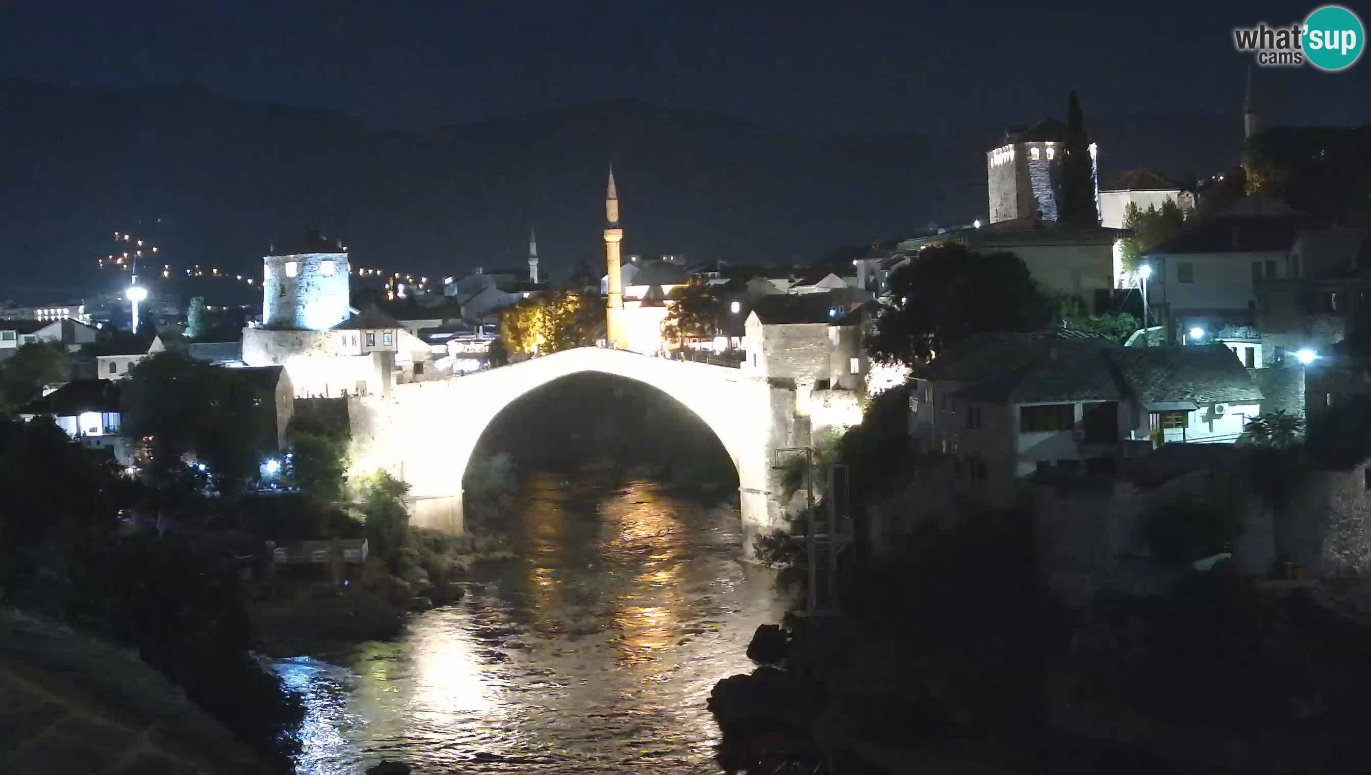 Mostar webcam – LIVE Old Bridge and Neretva river
