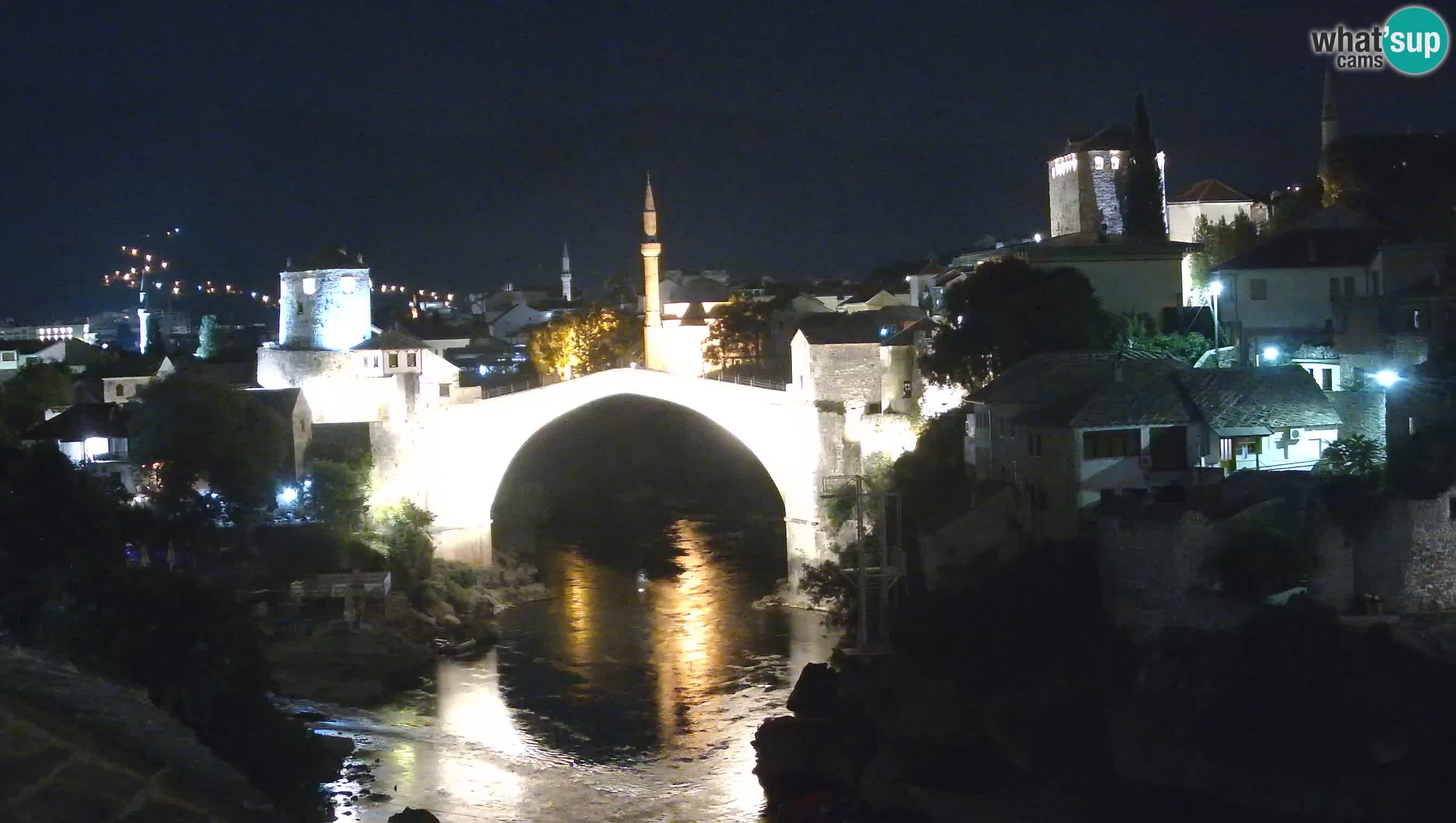 Mostar web kamera – Stari Most i rijeka Neretva – Goa Mostar
